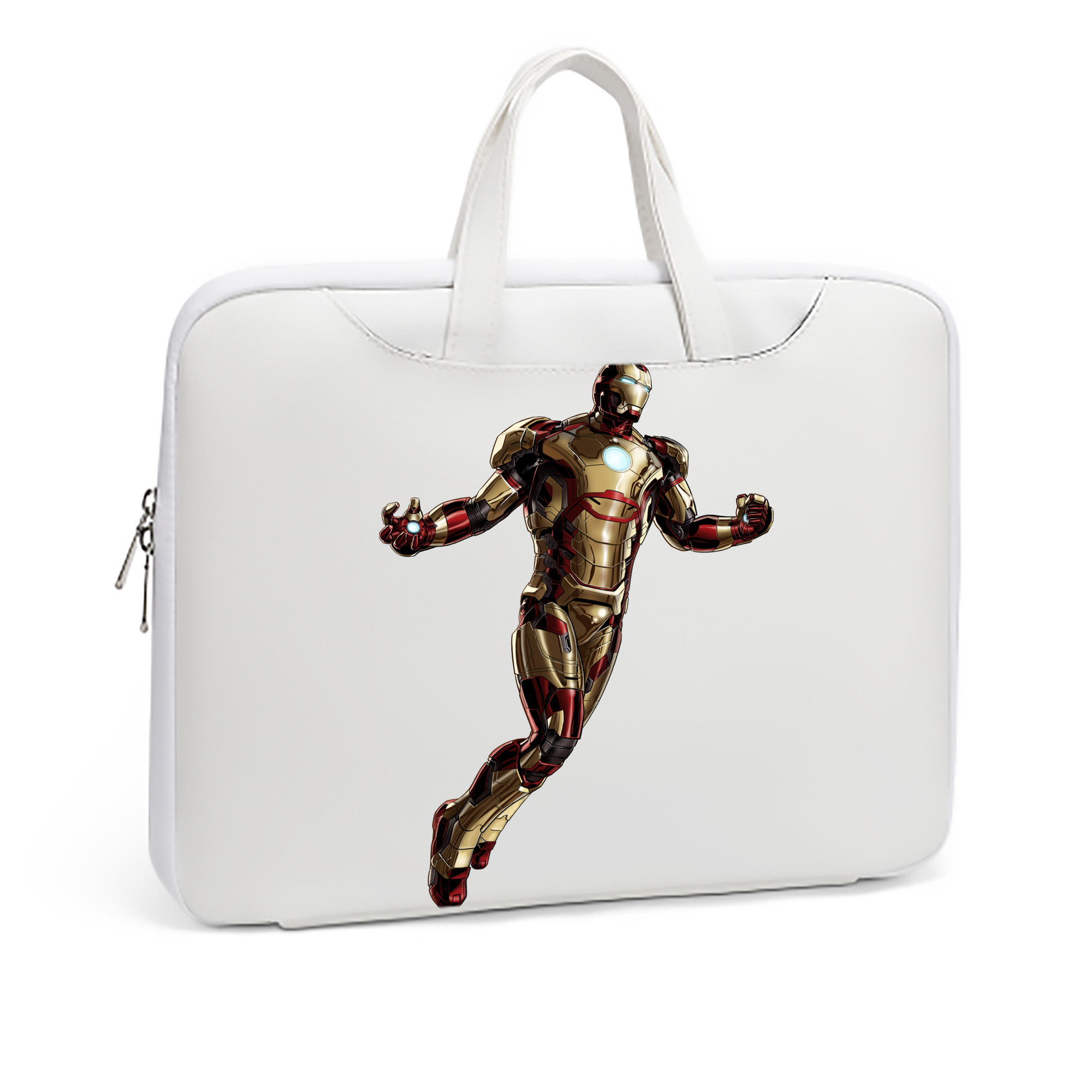 （画像用） アベンジャーズ The Avengers レザーラップトップバッグ　ノートパソコンケース