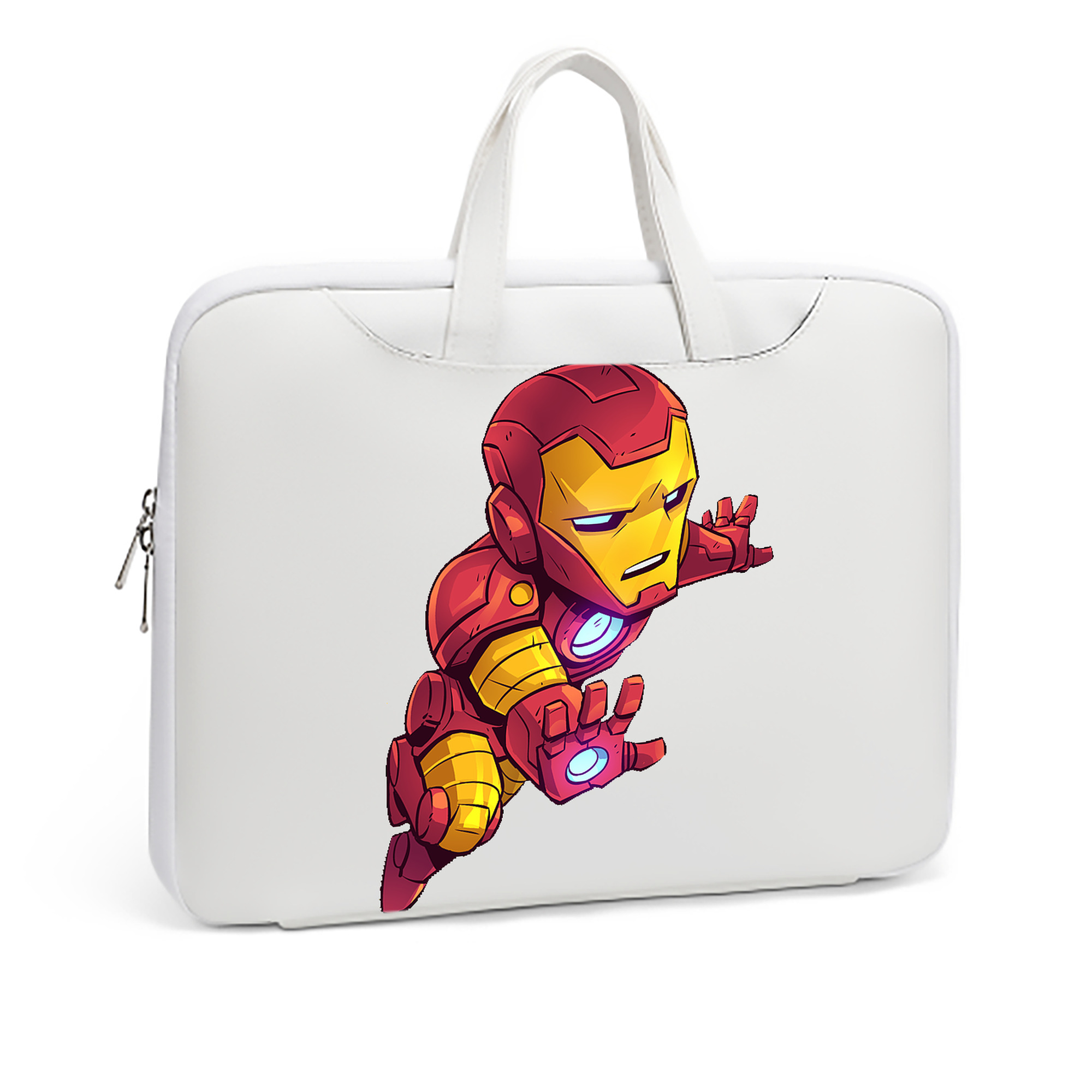 （画像用） アベンジャーズ The Avengers レザーラップトップバッグ　ノートパソコンケース