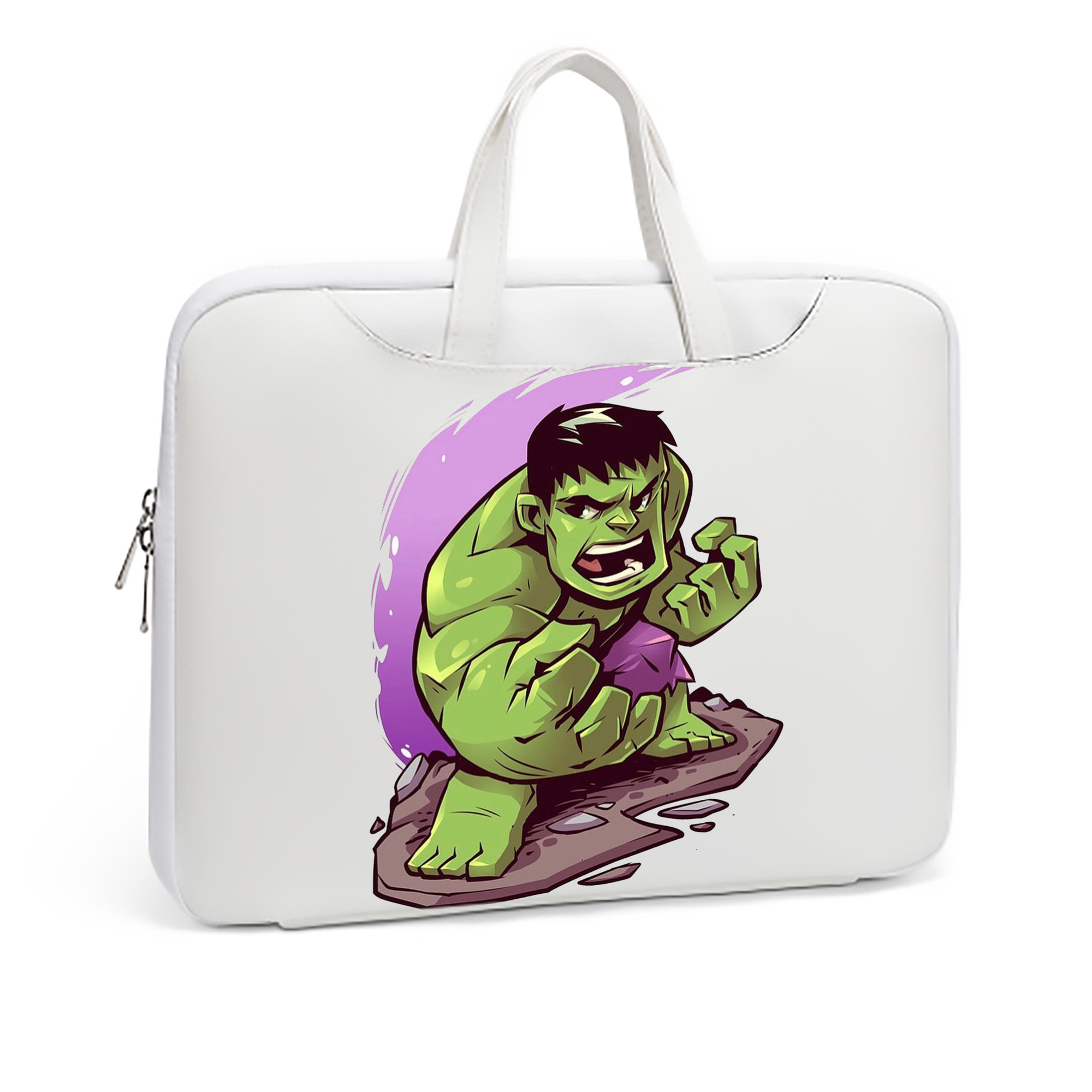 （画像用） アベンジャーズ The Avengers レザーラップトップバッグ　ノートパソコンケース
