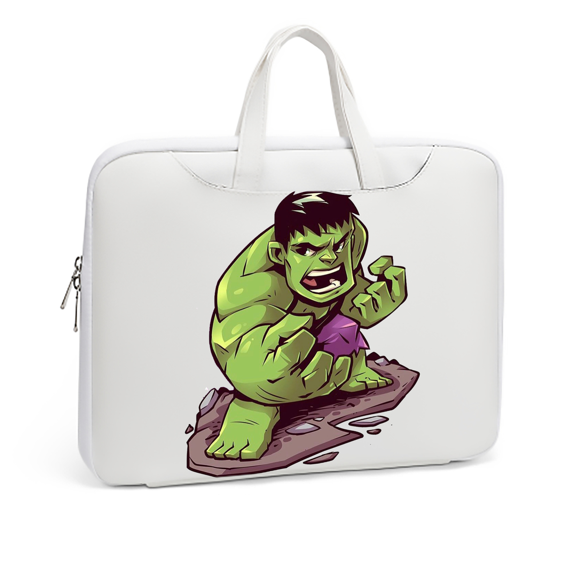 （画像用） アベンジャーズ The Avengers レザーラップトップバッグ　ノートパソコンケース