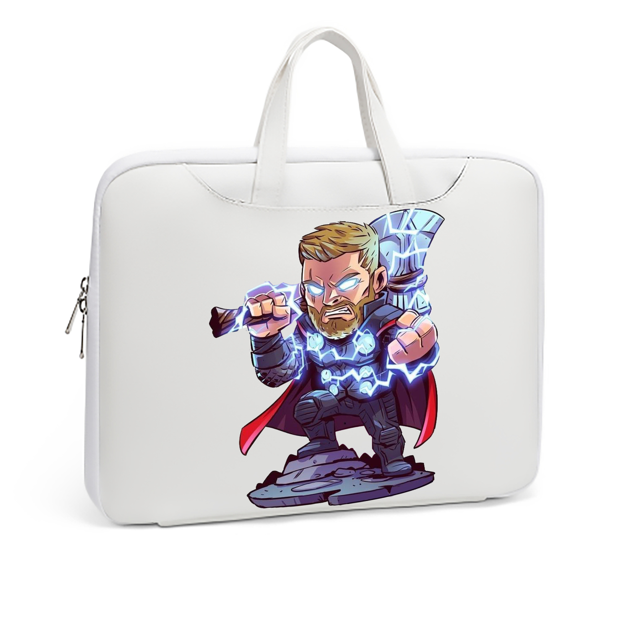 （画像用） アベンジャーズ The Avengers レザーラップトップバッグ　ノートパソコンケース