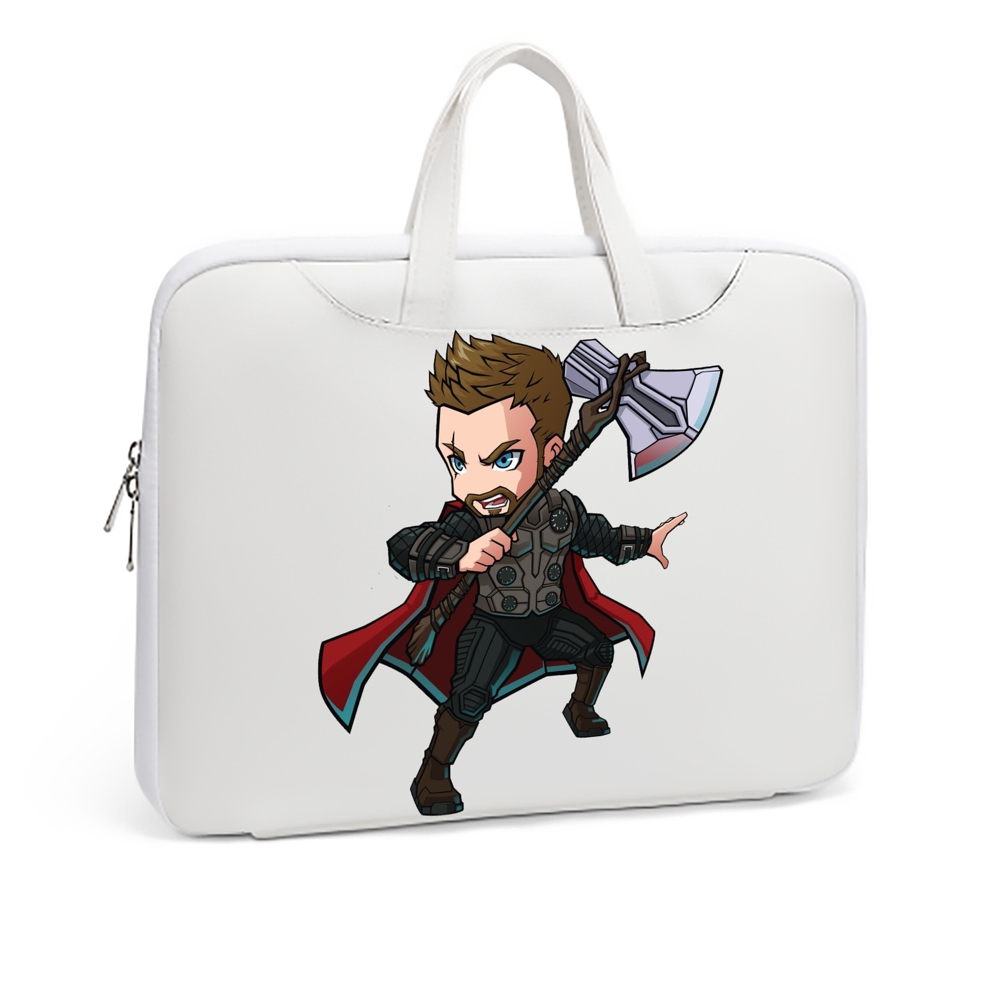 （画像用） アベンジャーズ The Avengers レザーラップトップバッグ　ノートパソコンケース