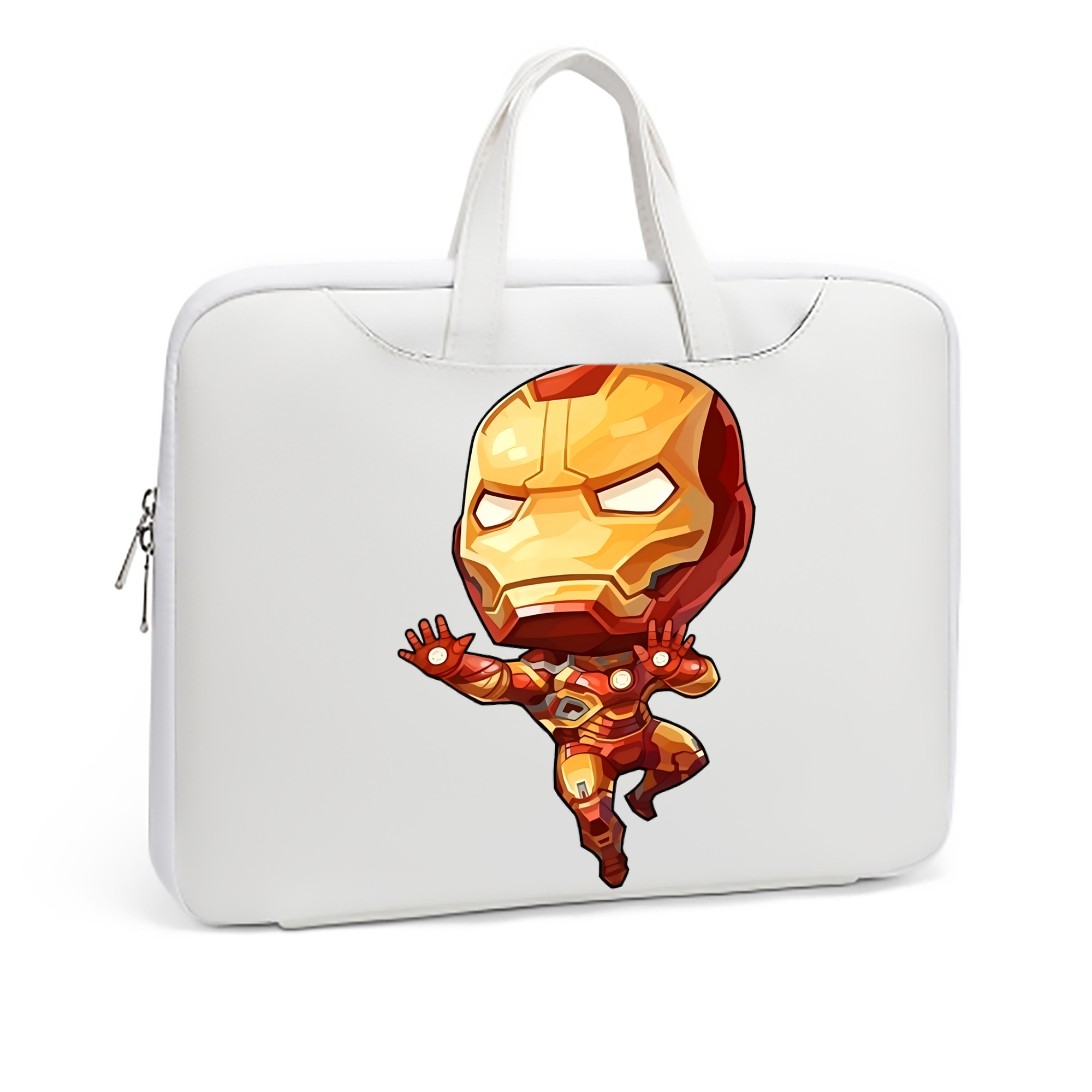 （画像用） アベンジャーズ The Avengers レザーラップトップバッグ　ノートパソコンケース
