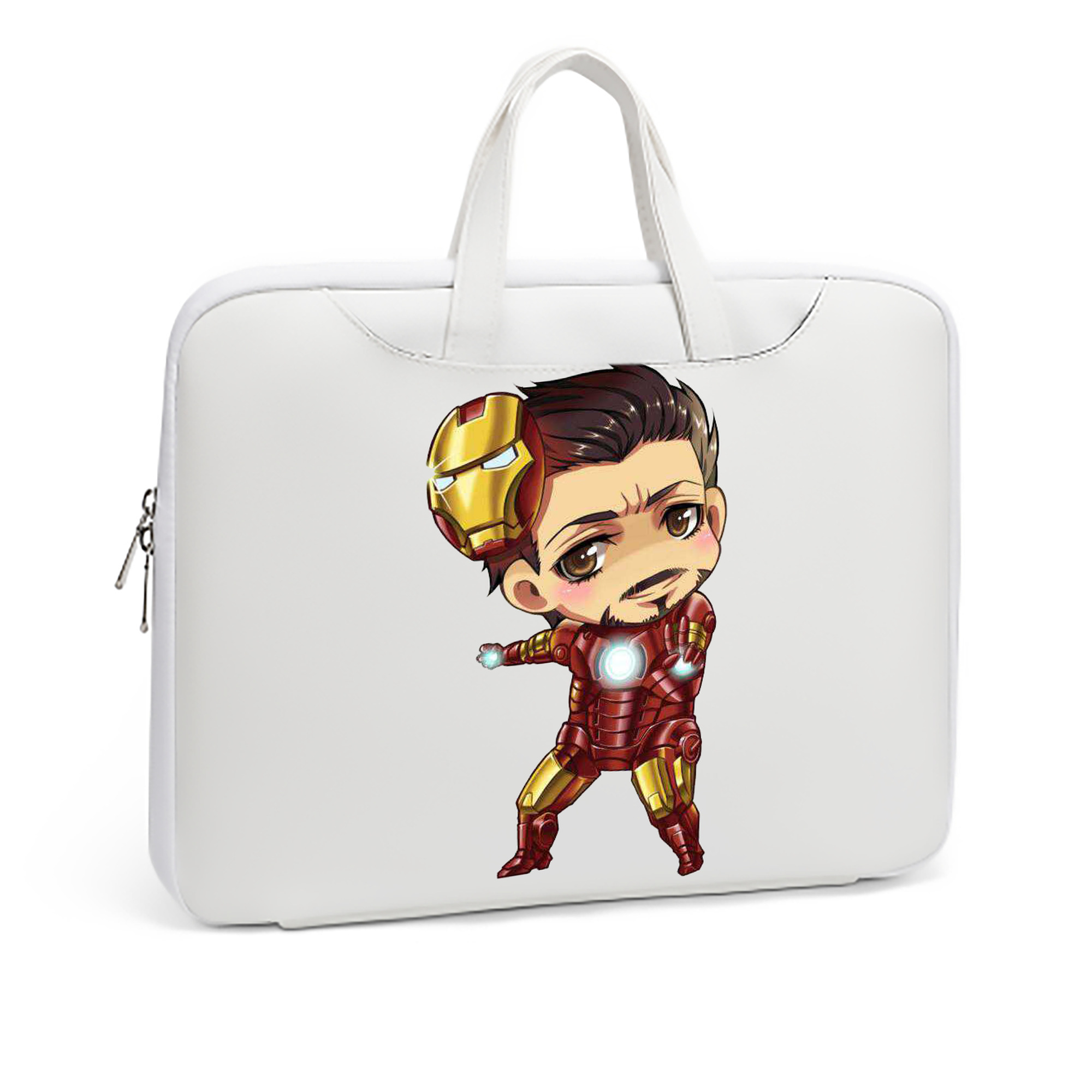 （画像用） アベンジャーズ The Avengers レザーラップトップバッグ　ノートパソコンケース