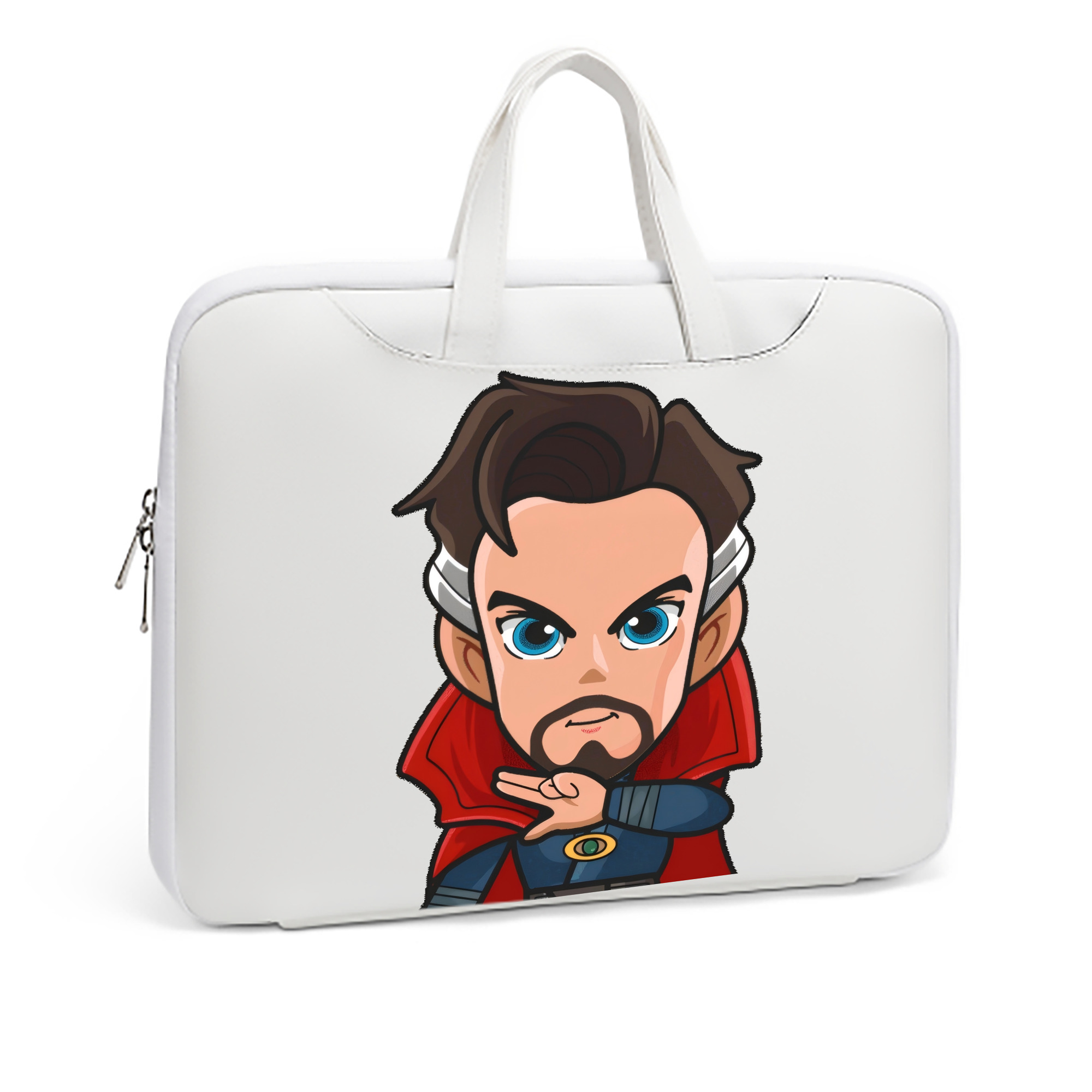 （画像用） アベンジャーズ The Avengers レザーラップトップバッグ　ノートパソコンケース