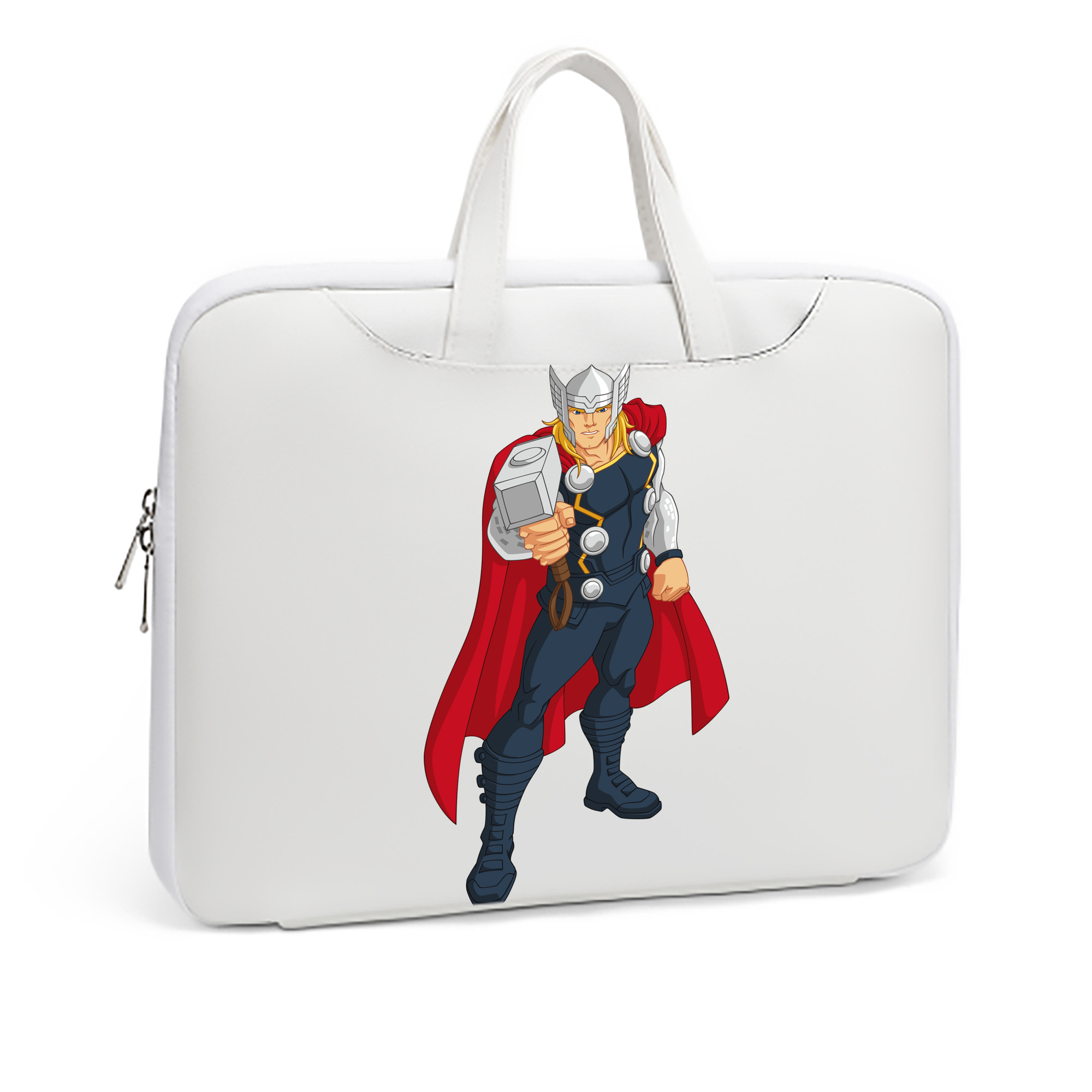 （画像用） アベンジャーズ The Avengers レザーラップトップバッグ　ノートパソコンケース
