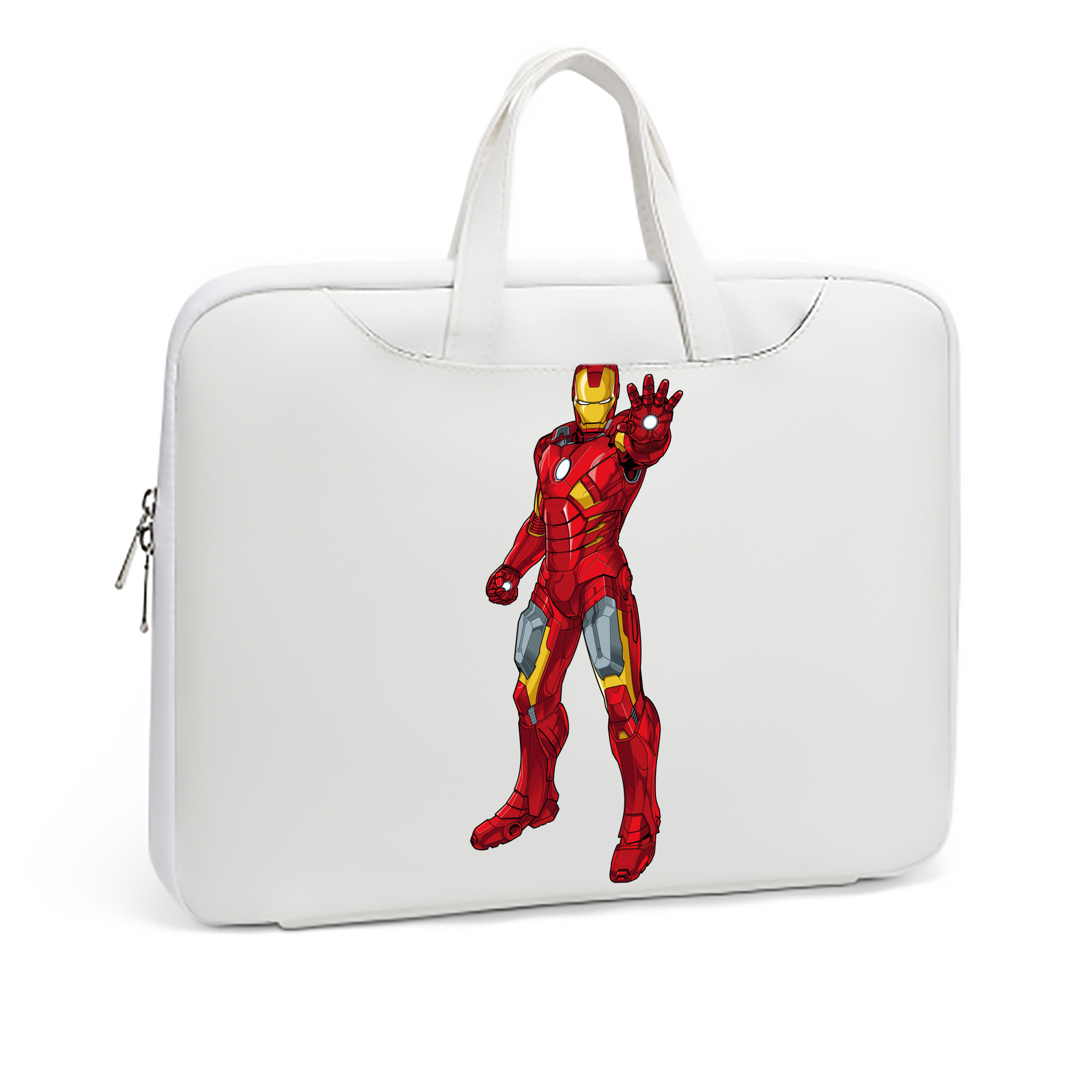 （画像用） アベンジャーズ The Avengers レザーラップトップバッグ　ノートパソコンケース
