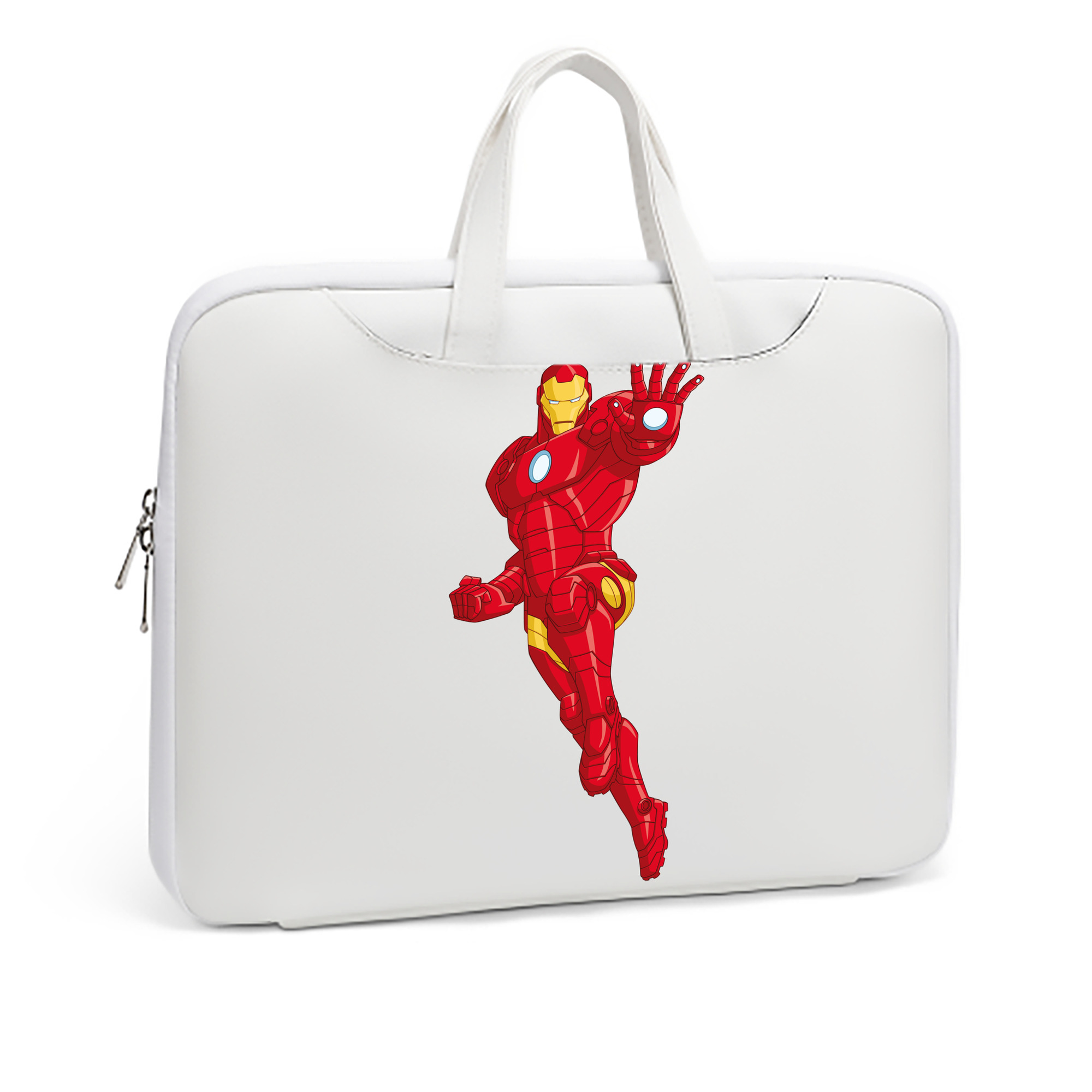 （画像用） アベンジャーズ The Avengers レザーラップトップバッグ　ノートパソコンケース