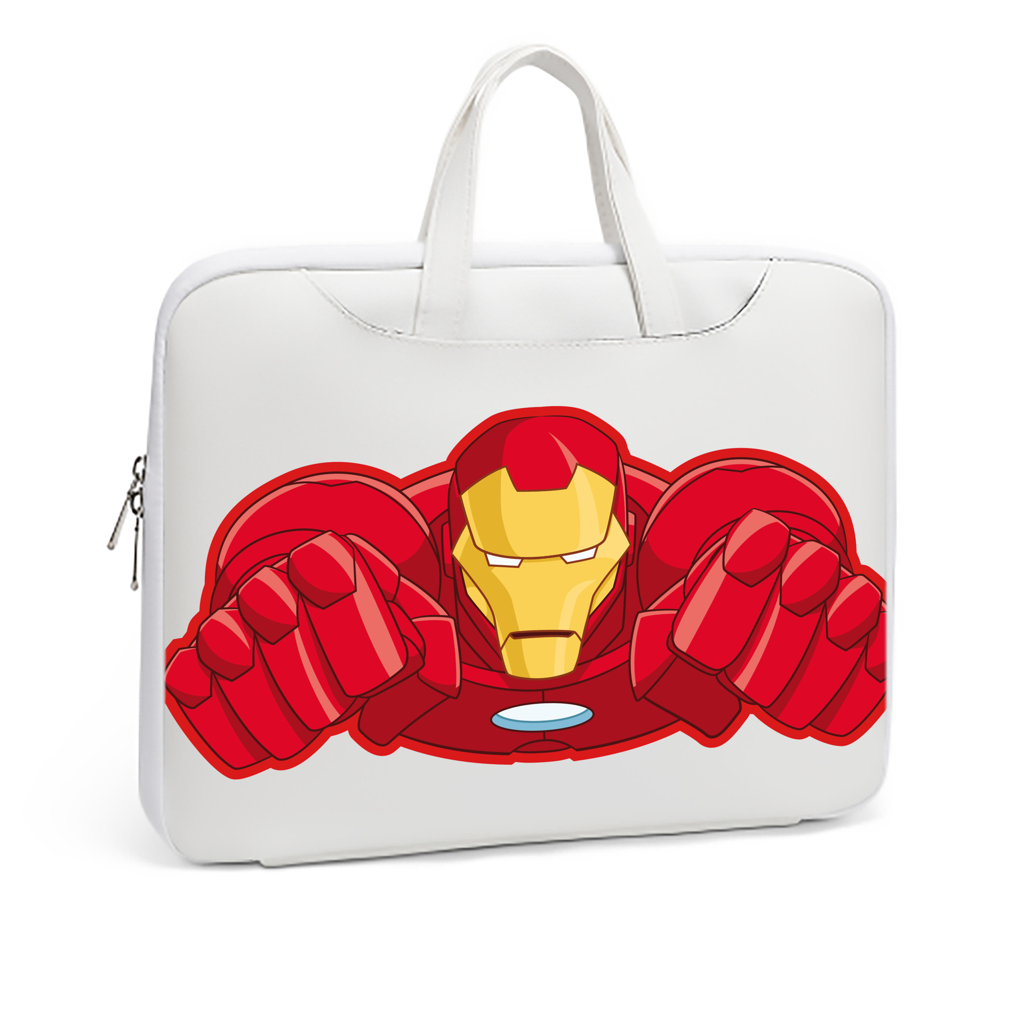 （画像用） アベンジャーズ The Avengers レザーラップトップバッグ　ノートパソコンケース