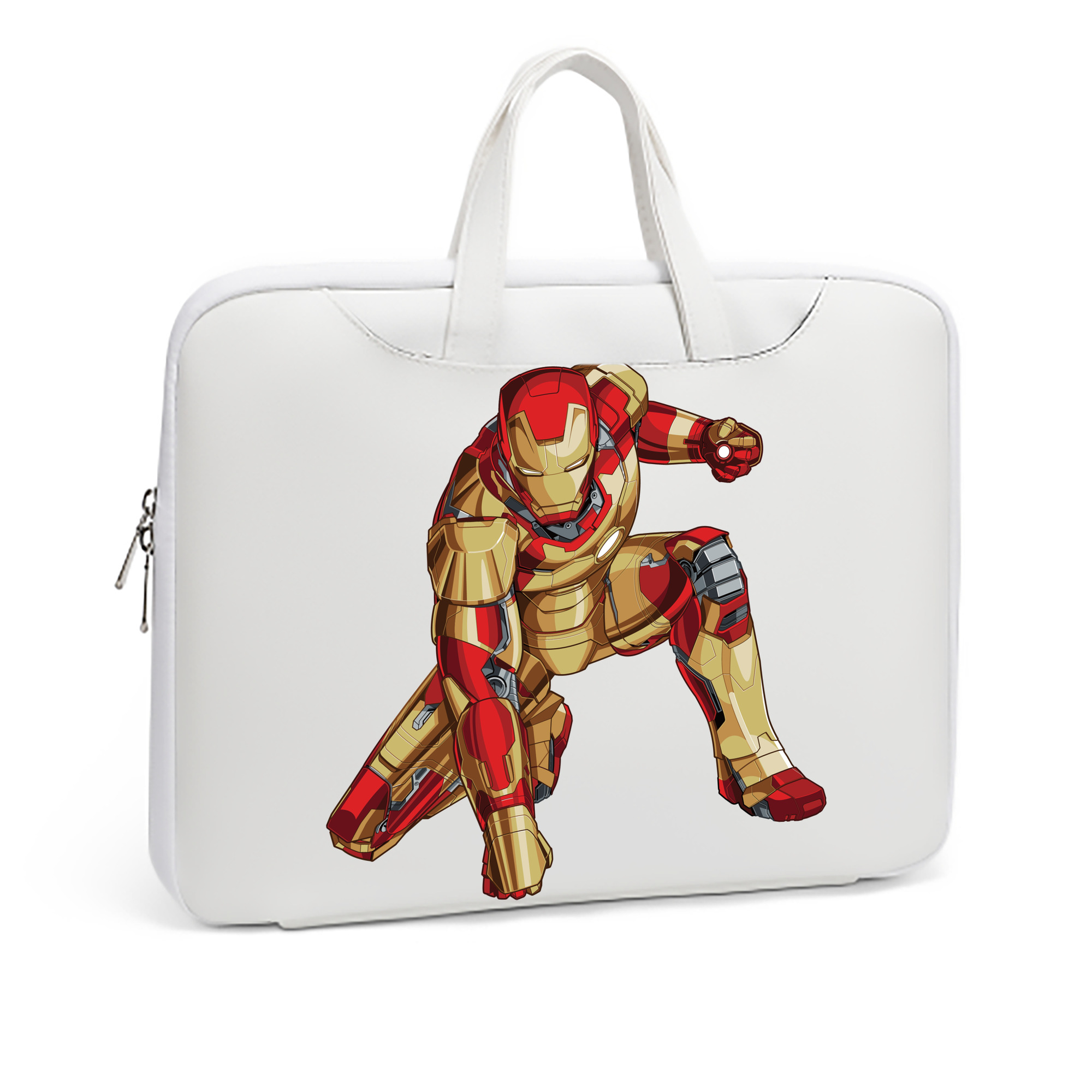 （画像用） アベンジャーズ The Avengers レザーラップトップバッグ　ノートパソコンケース