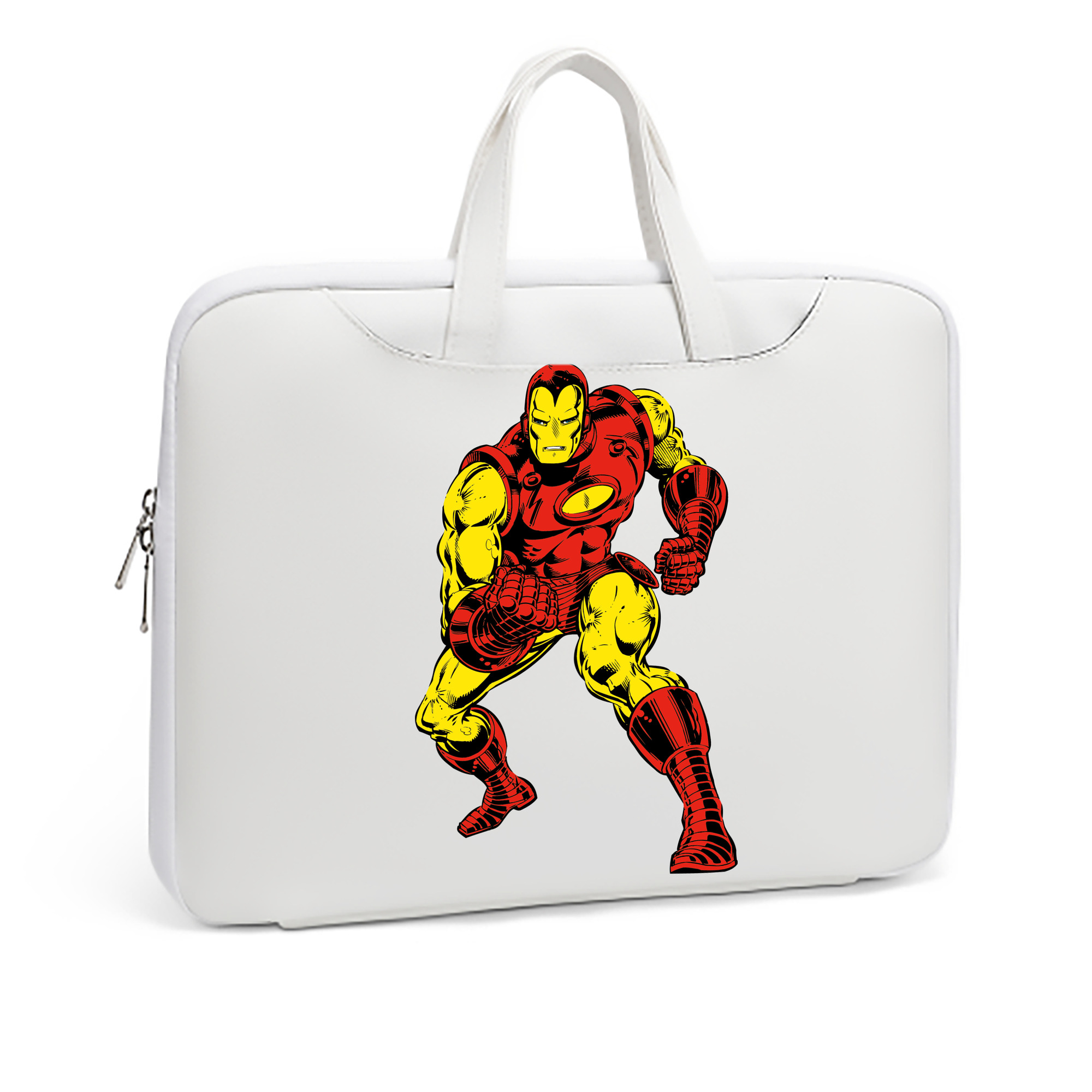 （画像用） アベンジャーズ The Avengers レザーラップトップバッグ　ノートパソコンケース