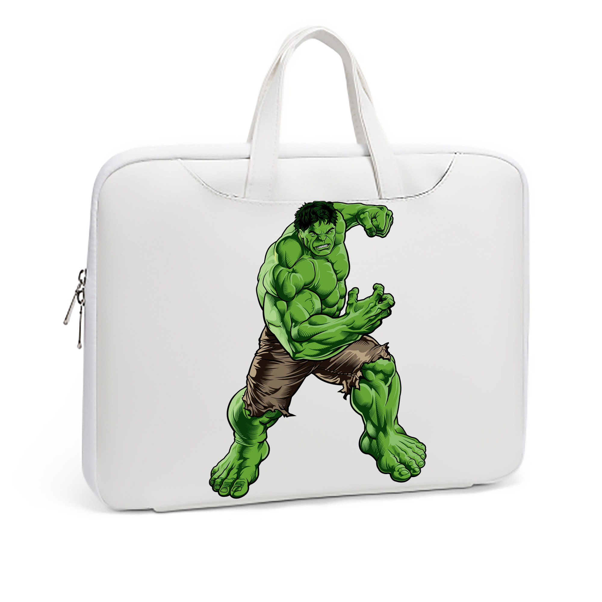 （画像用） アベンジャーズ The Avengers レザーラップトップバッグ　ノートパソコンケース