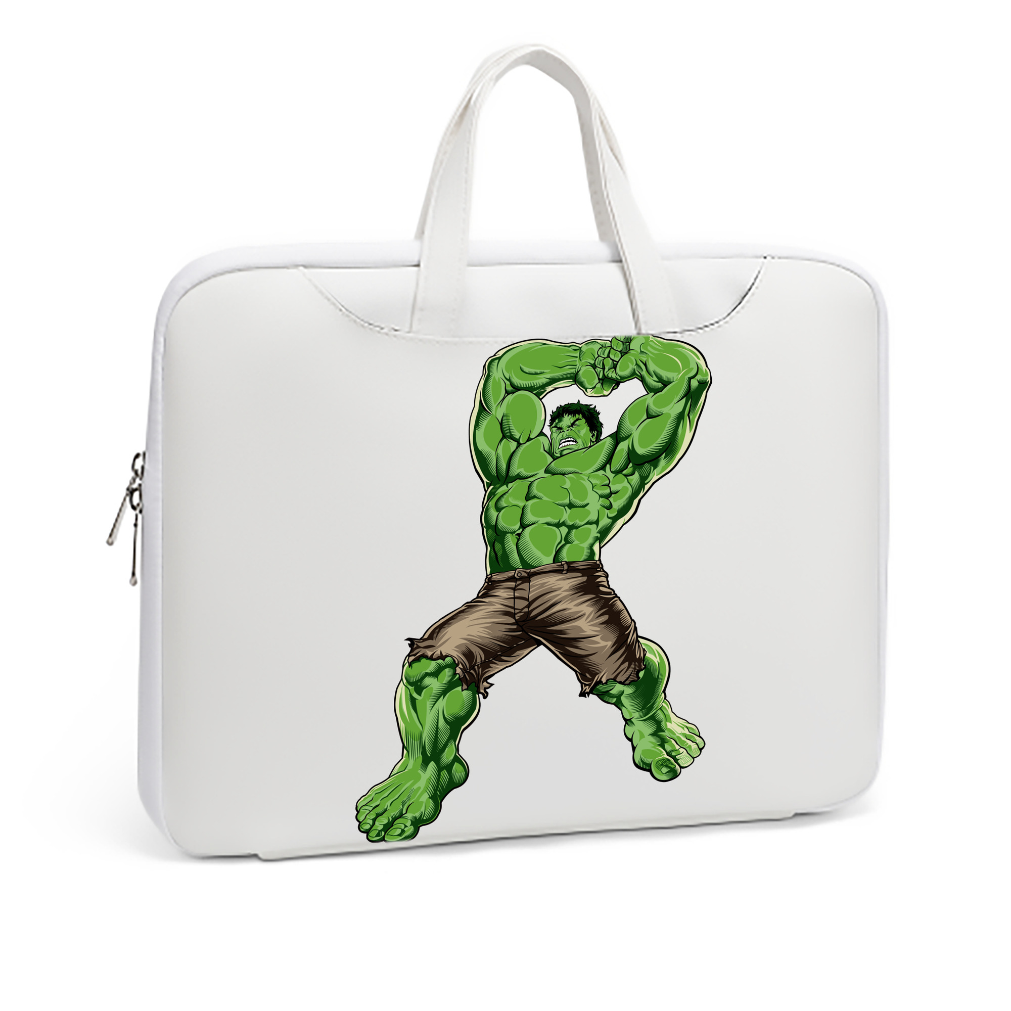 （画像用） アベンジャーズ The Avengers レザーラップトップバッグ　ノートパソコンケース