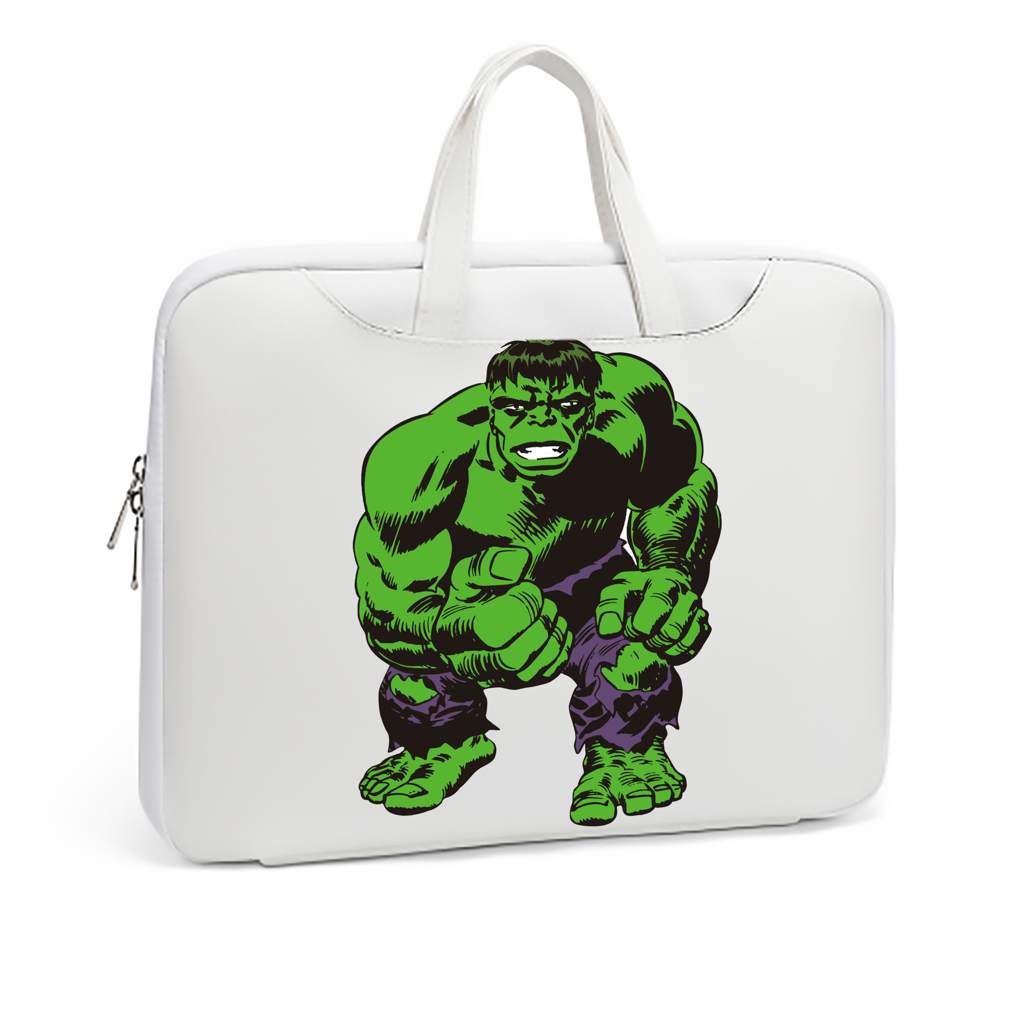 （画像用） アベンジャーズ The Avengers レザーラップトップバッグ　ノートパソコンケース