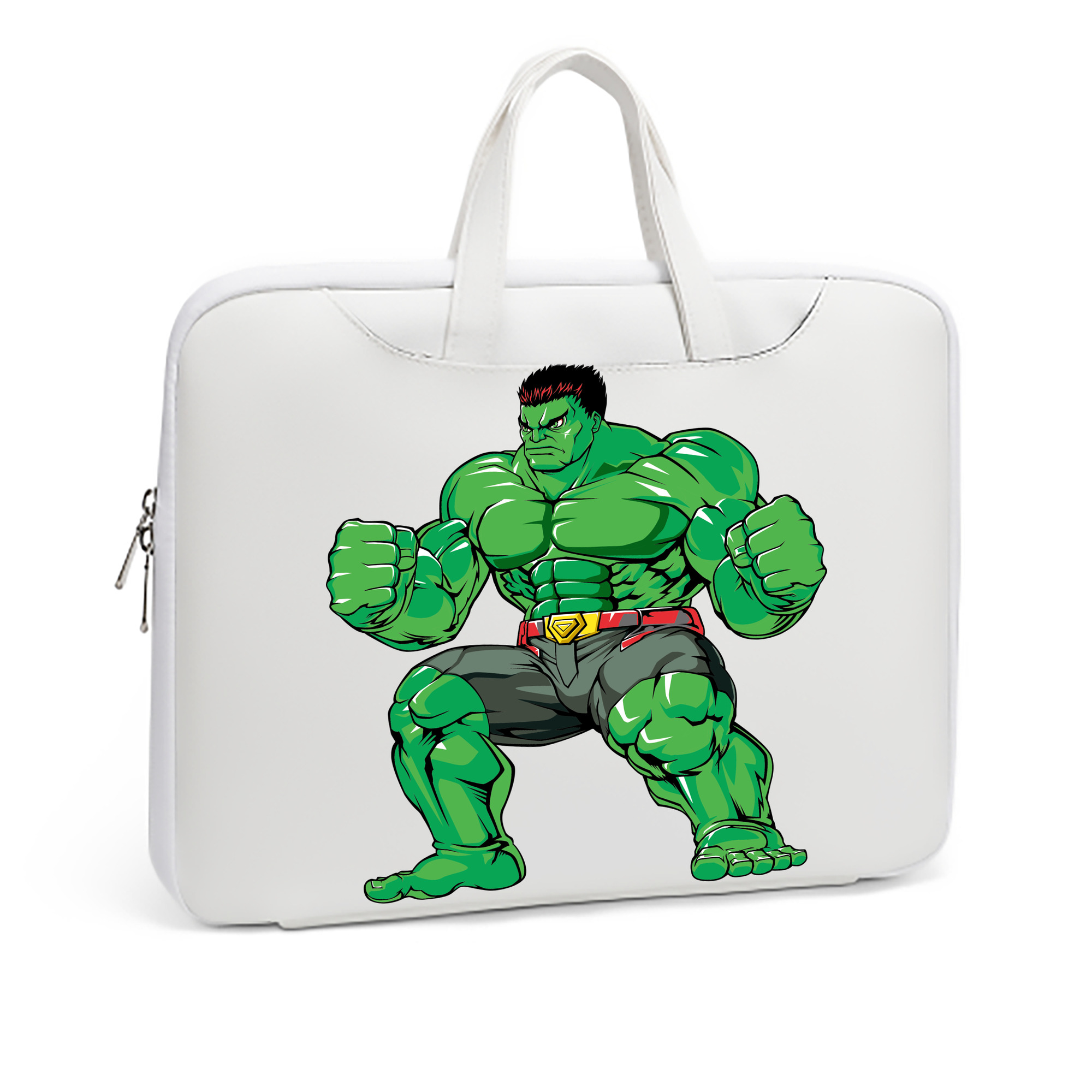 （画像用） アベンジャーズ The Avengers レザーラップトップバッグ　ノートパソコンケース