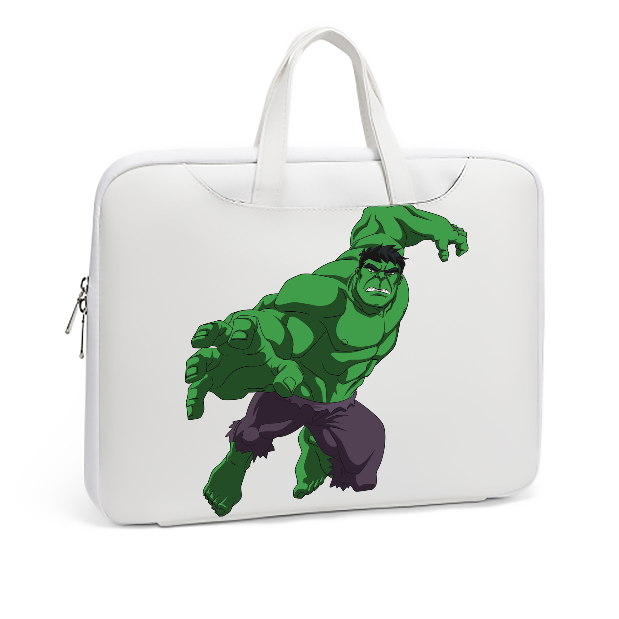 （画像用） アベンジャーズ The Avengers レザーラップトップバッグ　ノートパソコンケース