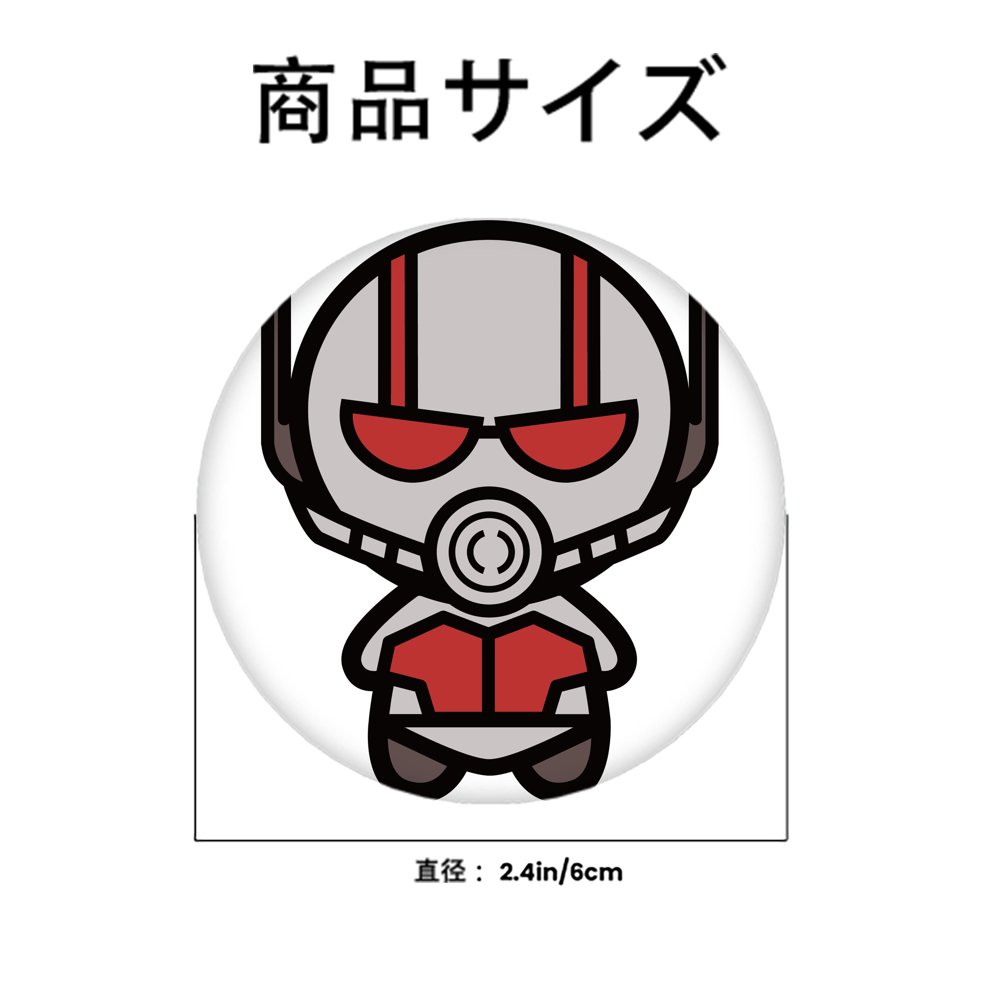 アベンジャーズ The Avengers 6cm 缶バッジ 複数セット