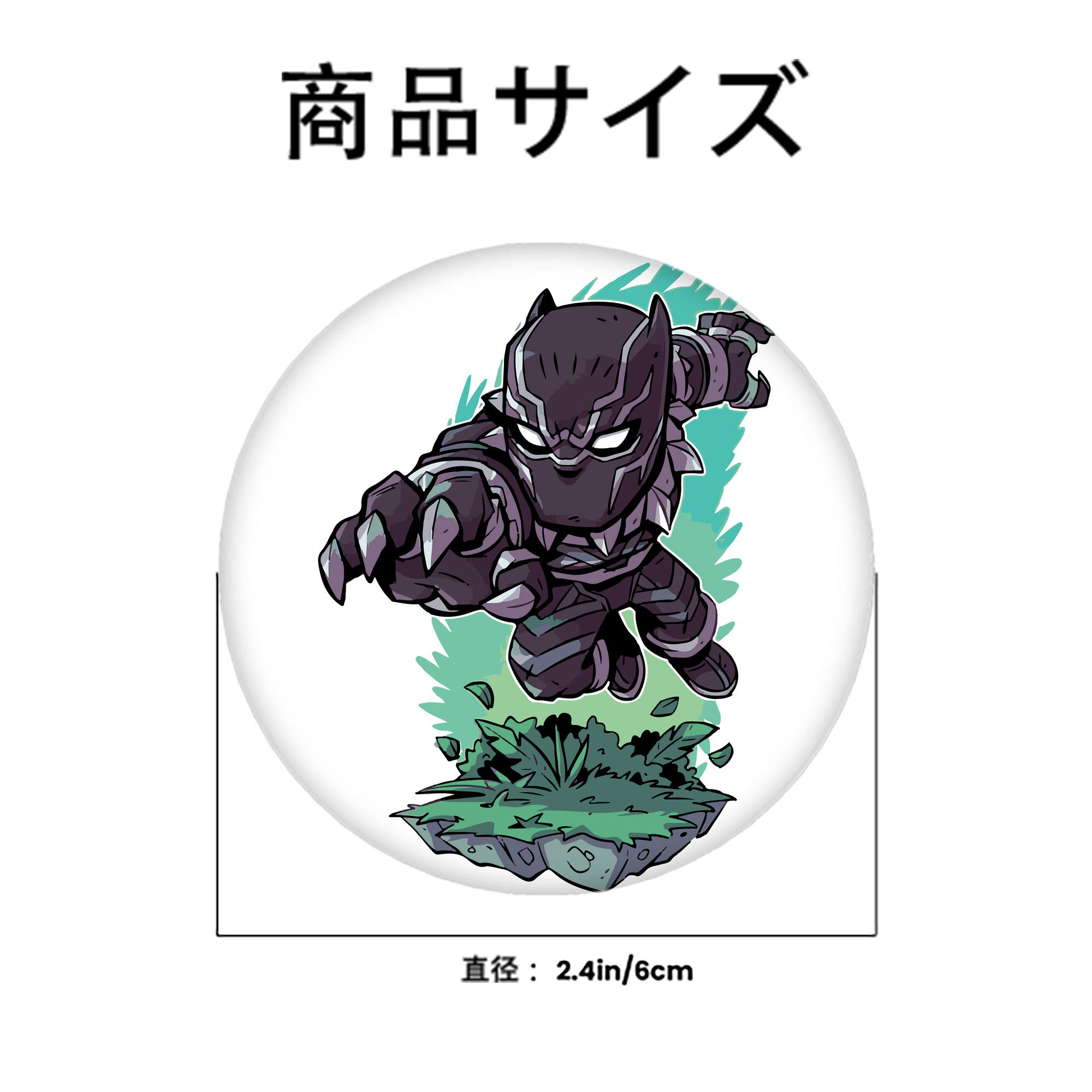 アベンジャーズ The Avengers 6cm 缶バッジ 複数セット
