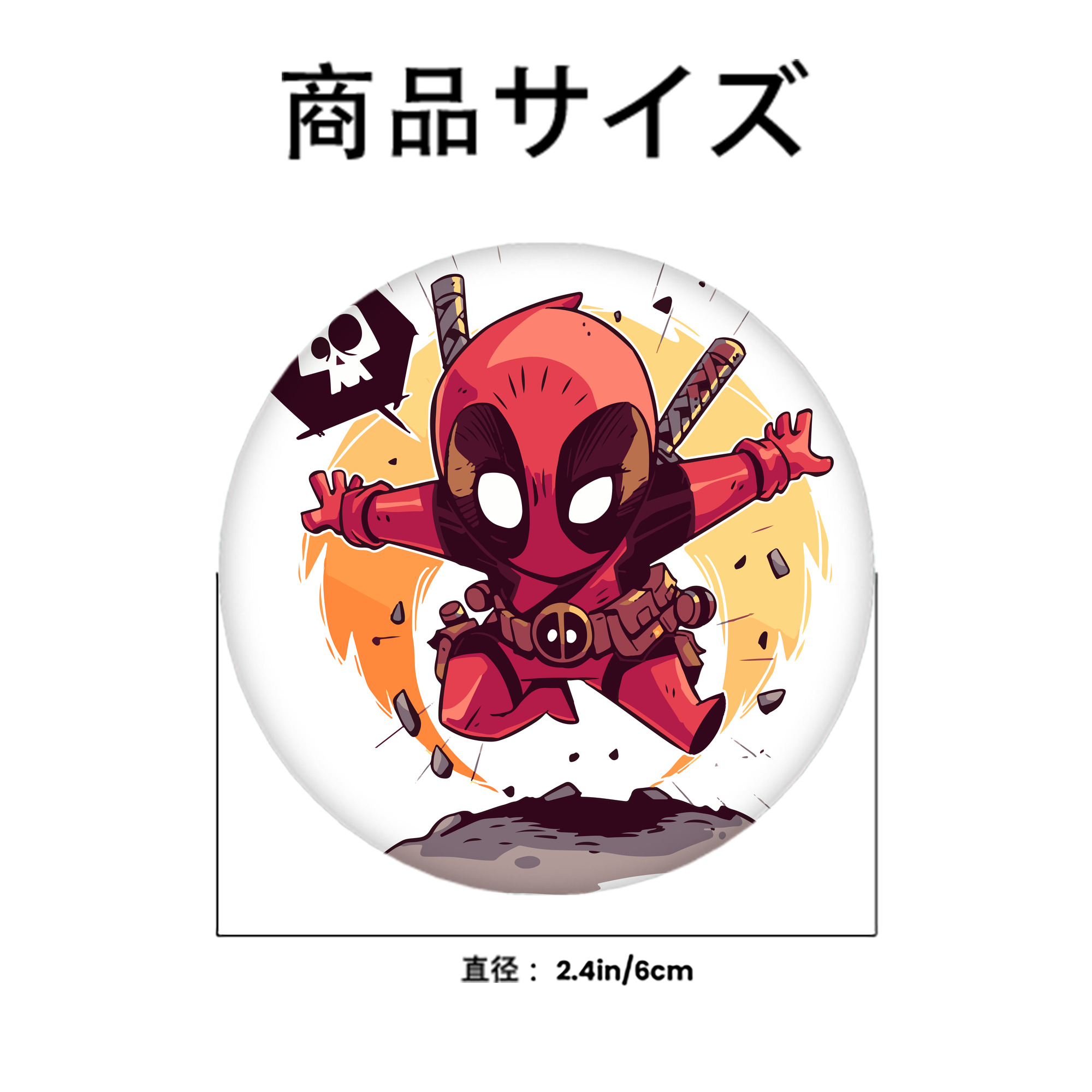 アベンジャーズ The Avengers 6cm 缶バッジ 複数セット