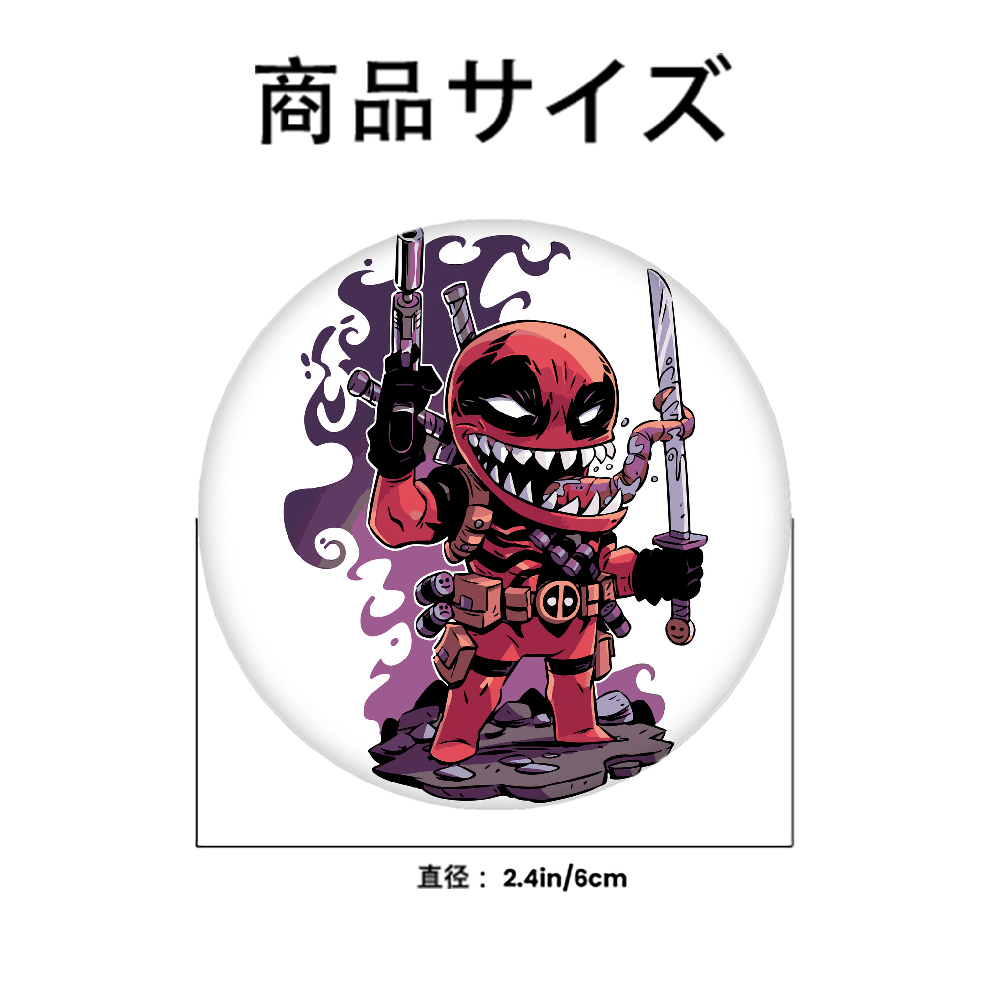 アベンジャーズ The Avengers 6cm 缶バッジ 複数セット