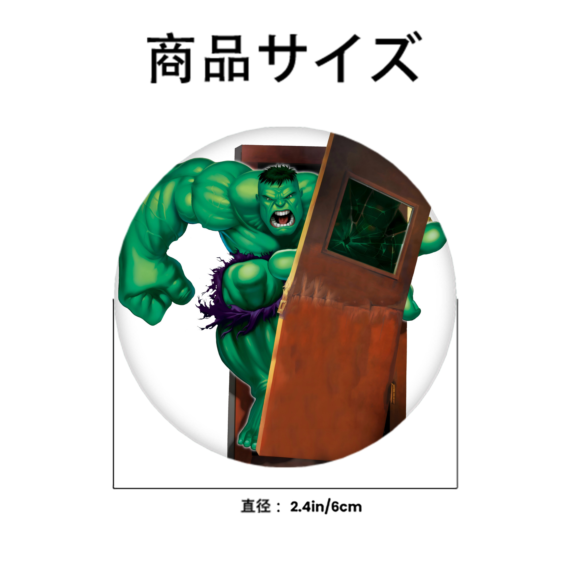 アベンジャーズ The Avengers 6cm 缶バッジ 複数セット