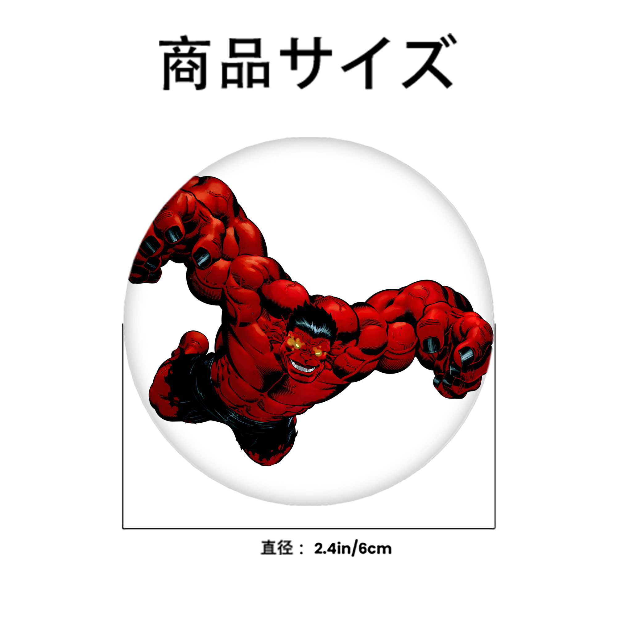 アベンジャーズ The Avengers 6cm 缶バッジ 複数セット