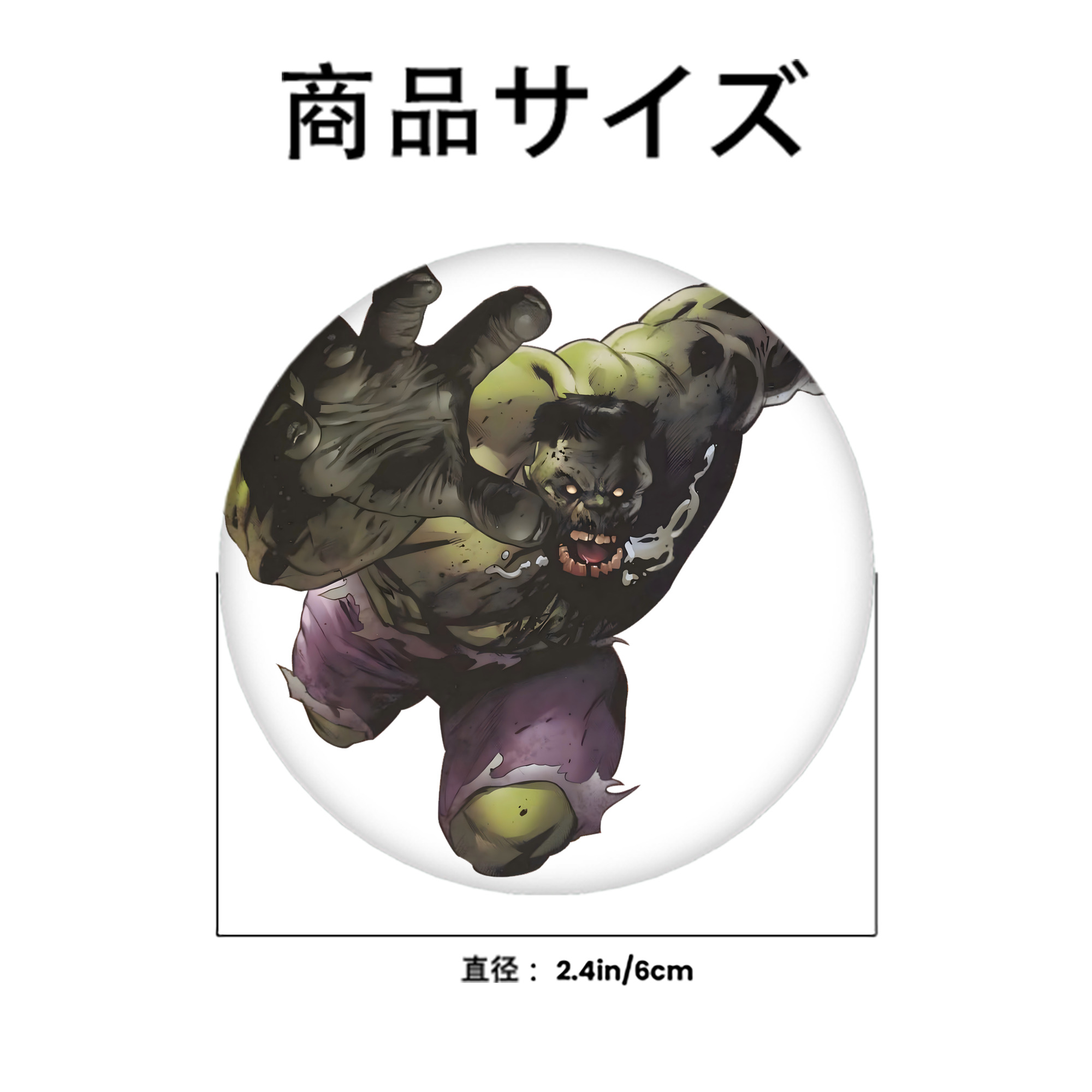 アベンジャーズ The Avengers 6cm 缶バッジ 複数セット