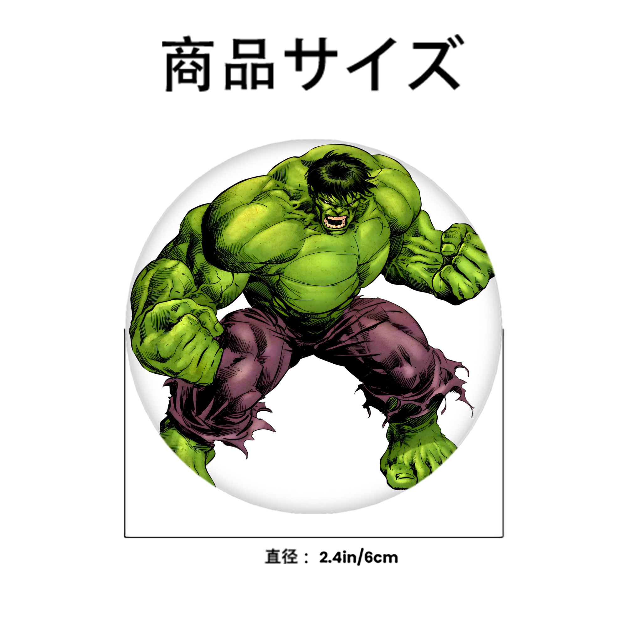 アベンジャーズ The Avengers 6cm 缶バッジ 複数セット