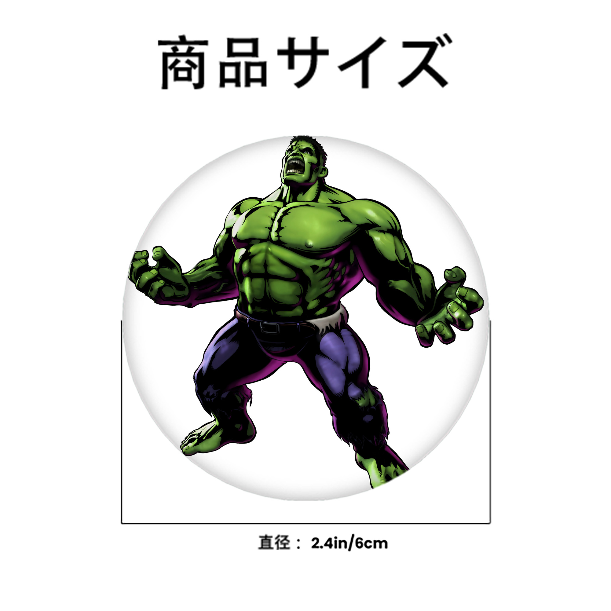 アベンジャーズ The Avengers 6cm 缶バッジ 複数セット