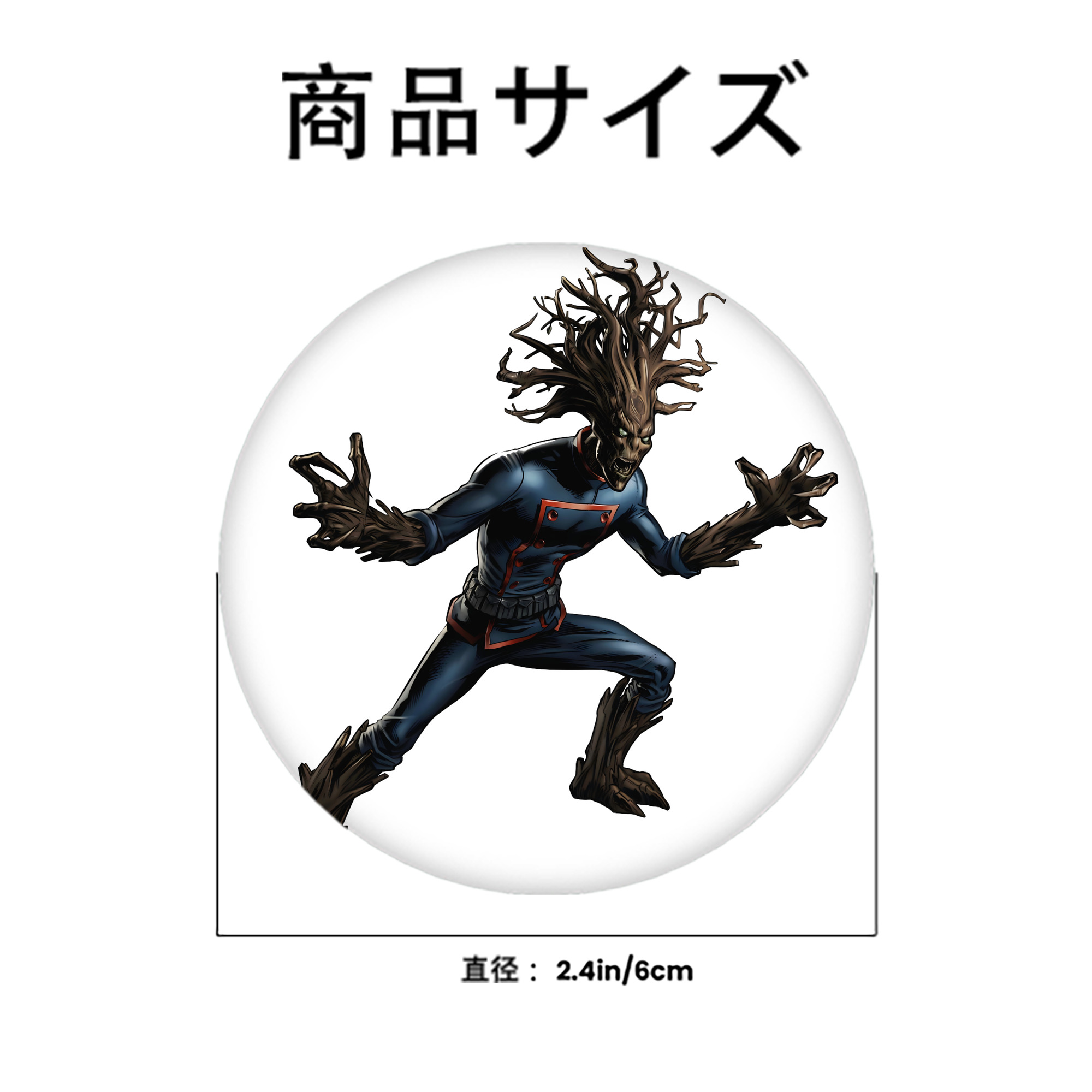 アベンジャーズ The Avengers 6cm 缶バッジ 複数セット