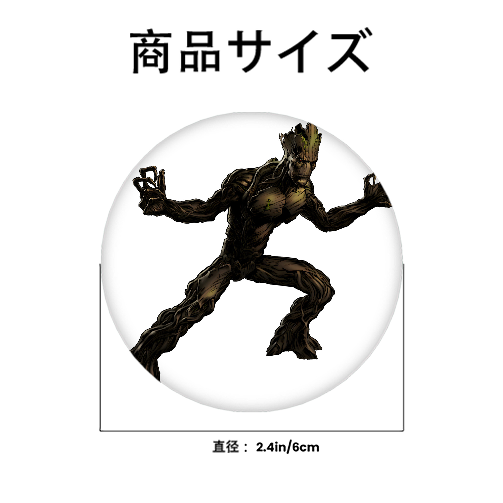アベンジャーズ The Avengers 6cm 缶バッジ 複数セット