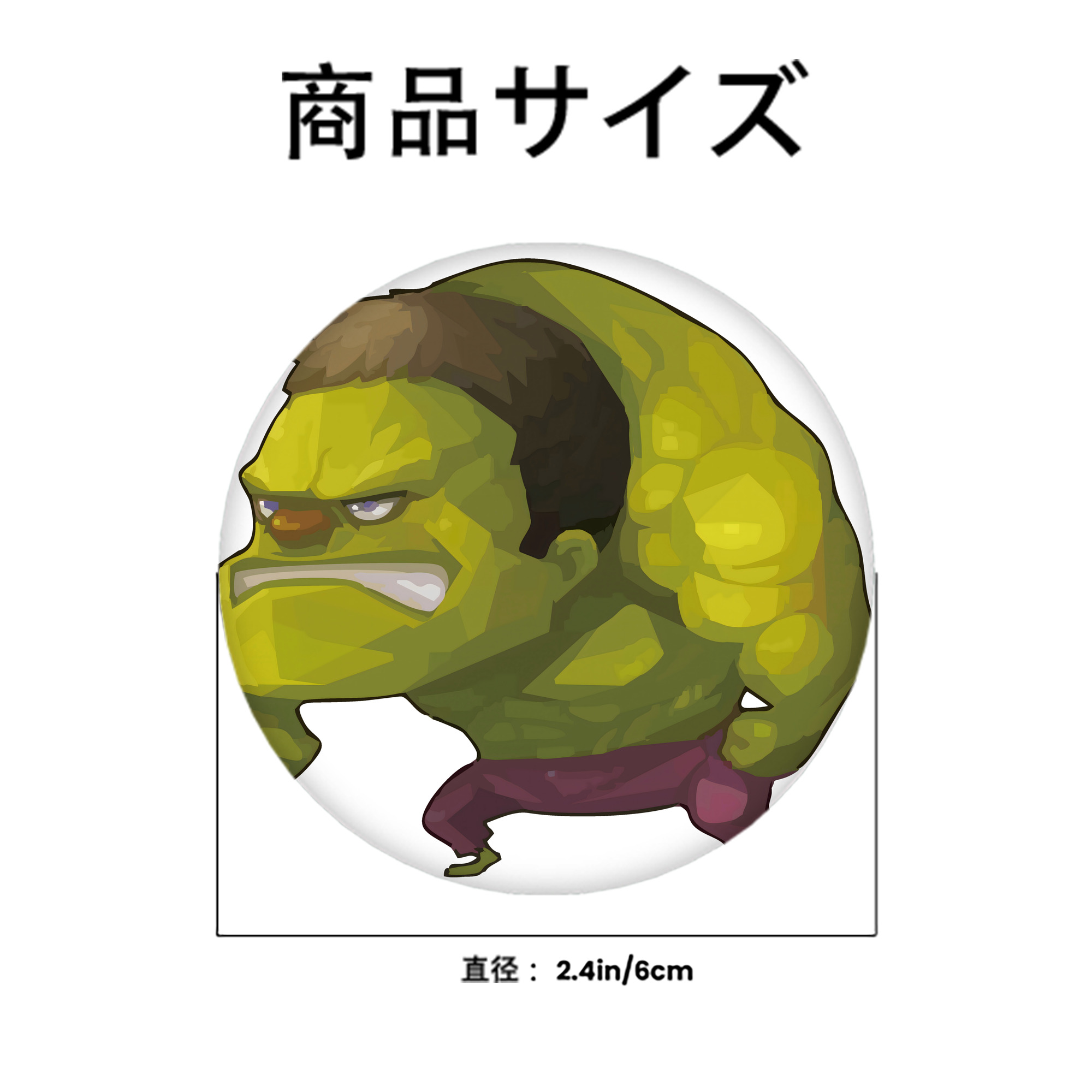 アベンジャーズ The Avengers 6cm 缶バッジ 複数セット