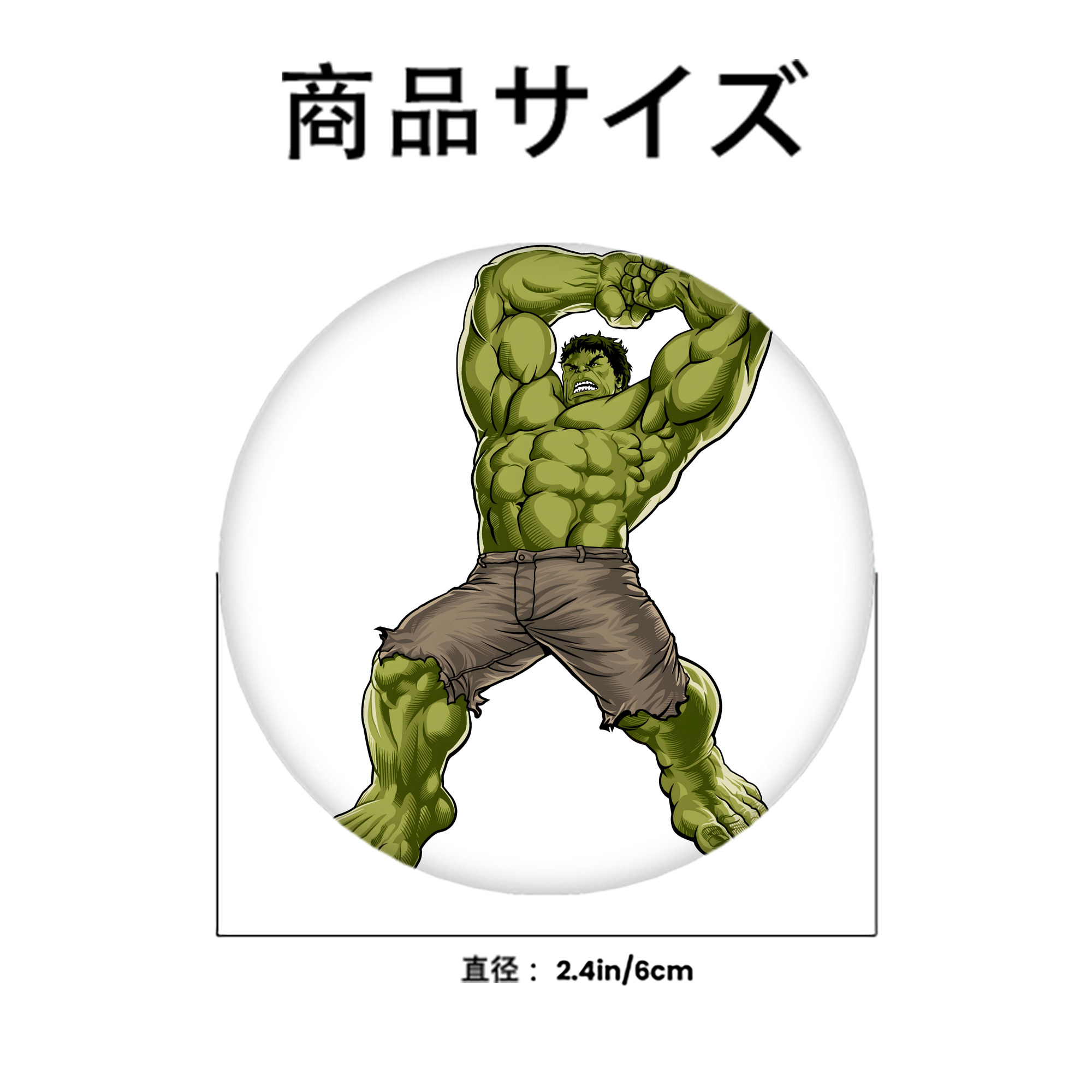 アベンジャーズ The Avengers 6cm 缶バッジ 複数セット