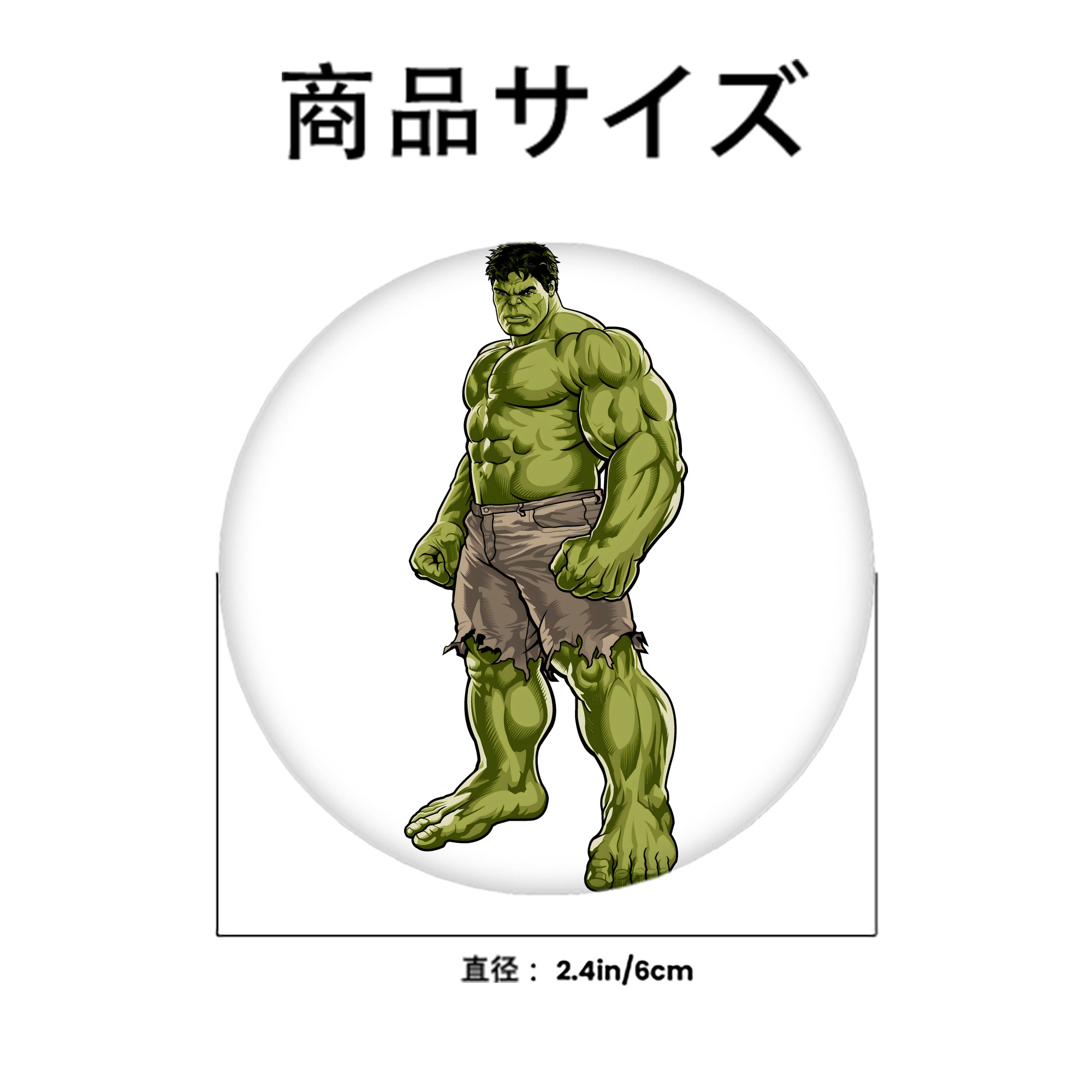 アベンジャーズ The Avengers 6cm 缶バッジ 複数セット