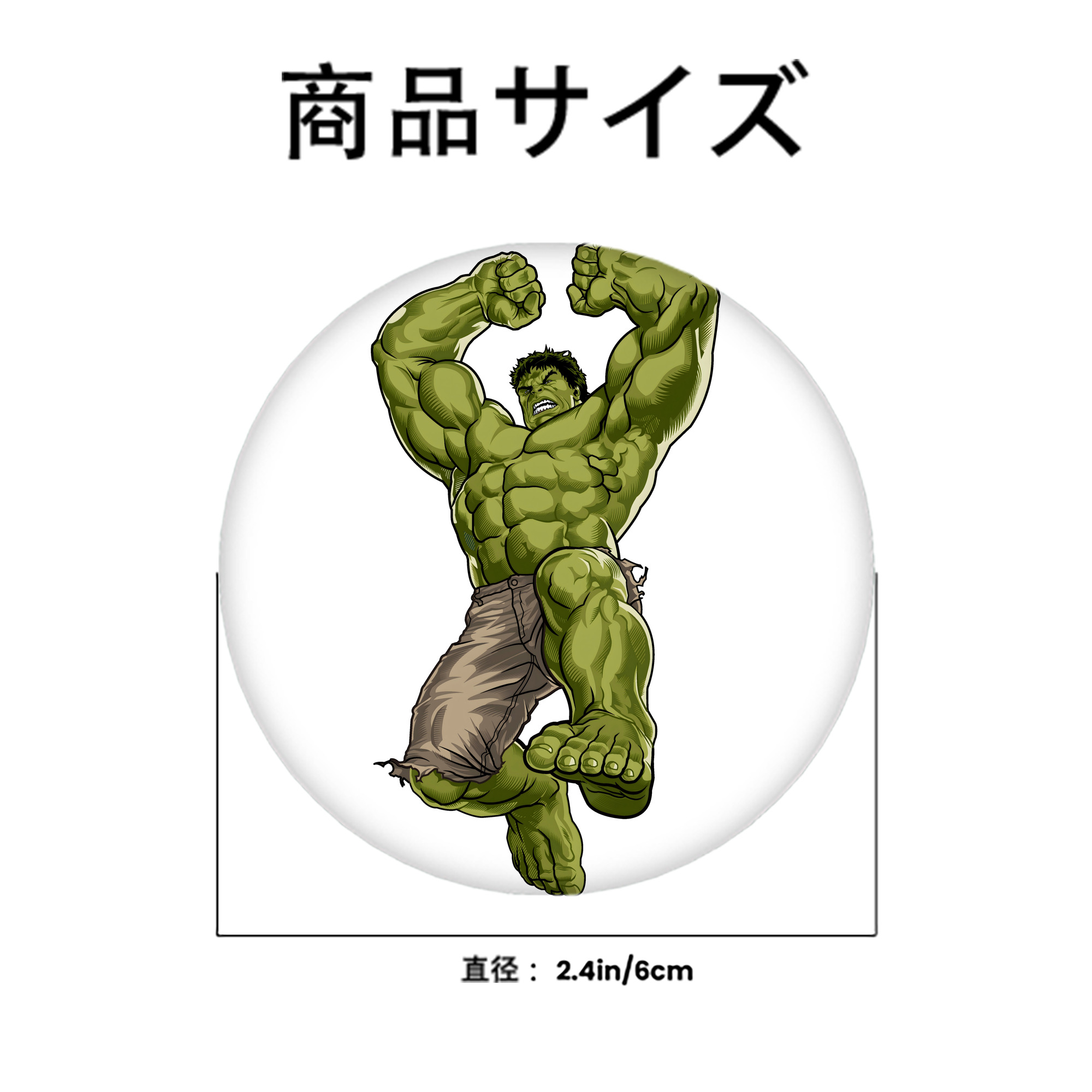 アベンジャーズ The Avengers 6cm 缶バッジ 複数セット