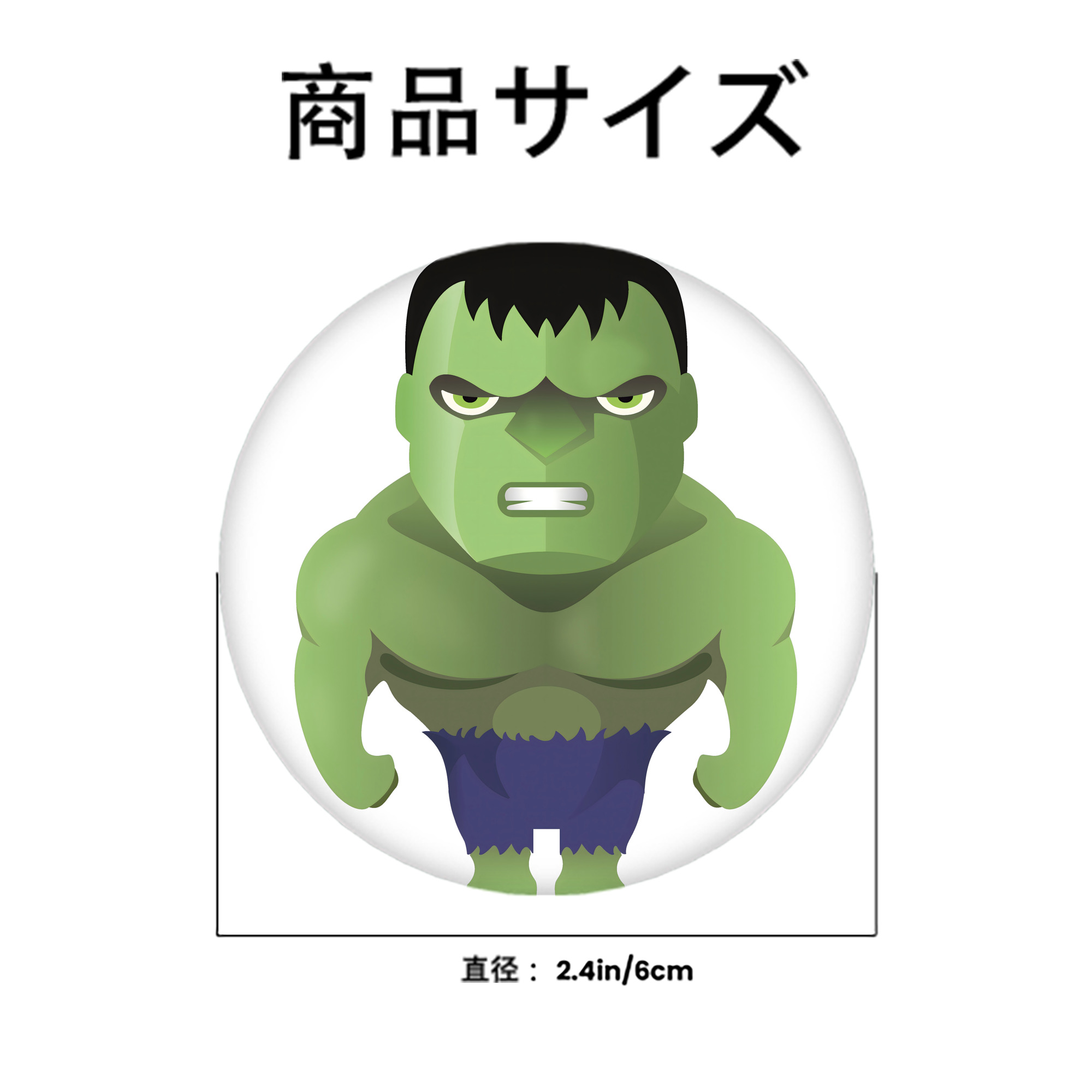 アベンジャーズ The Avengers 6cm 缶バッジ 複数セット