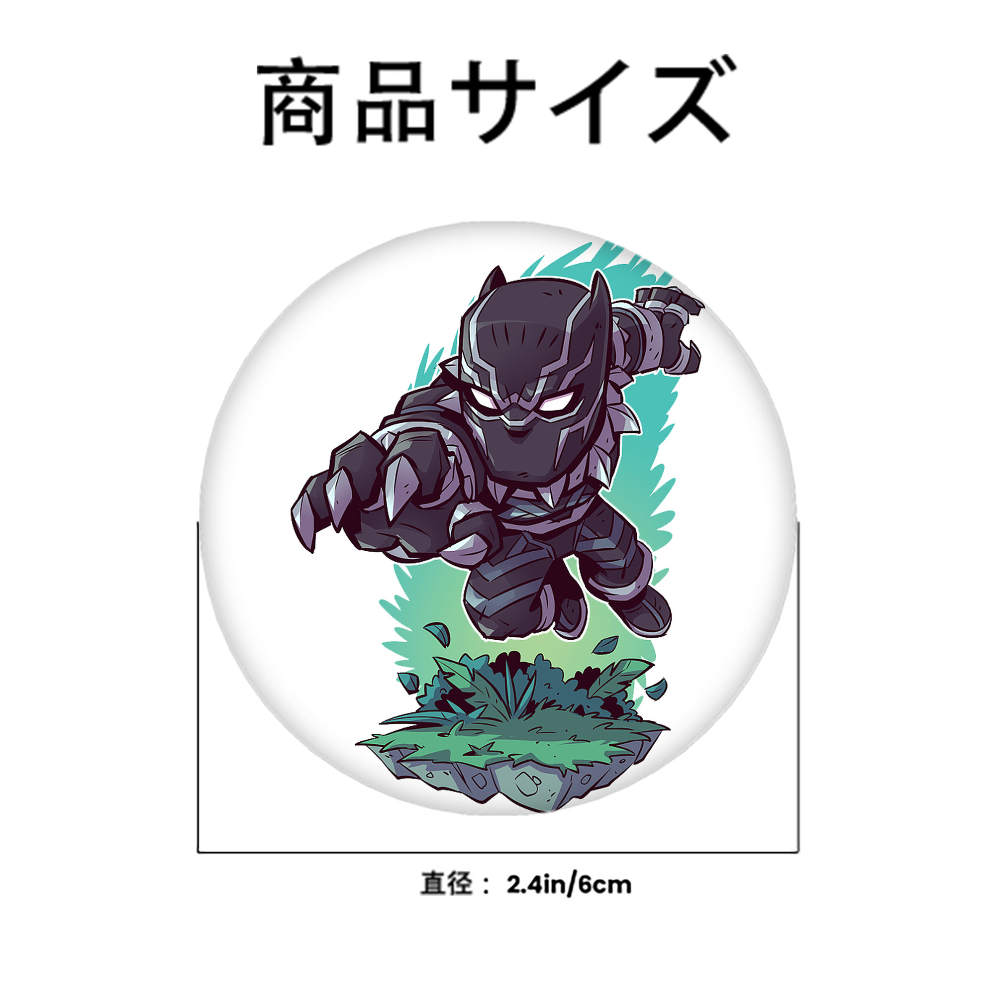 アベンジャーズ The Avengers 6cm 缶バッジ 複数セット