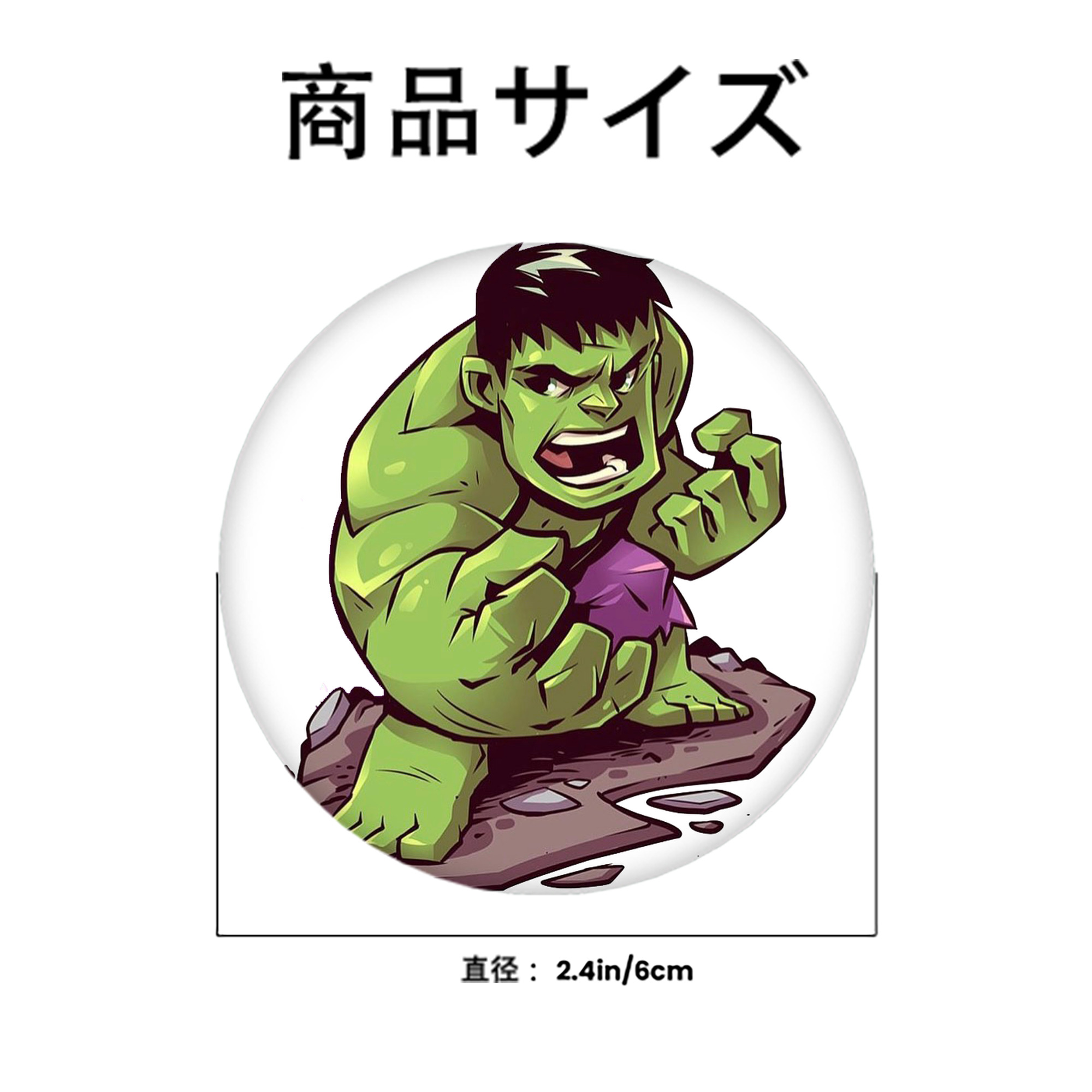 アベンジャーズ The Avengers 6cm 缶バッジ 複数セット