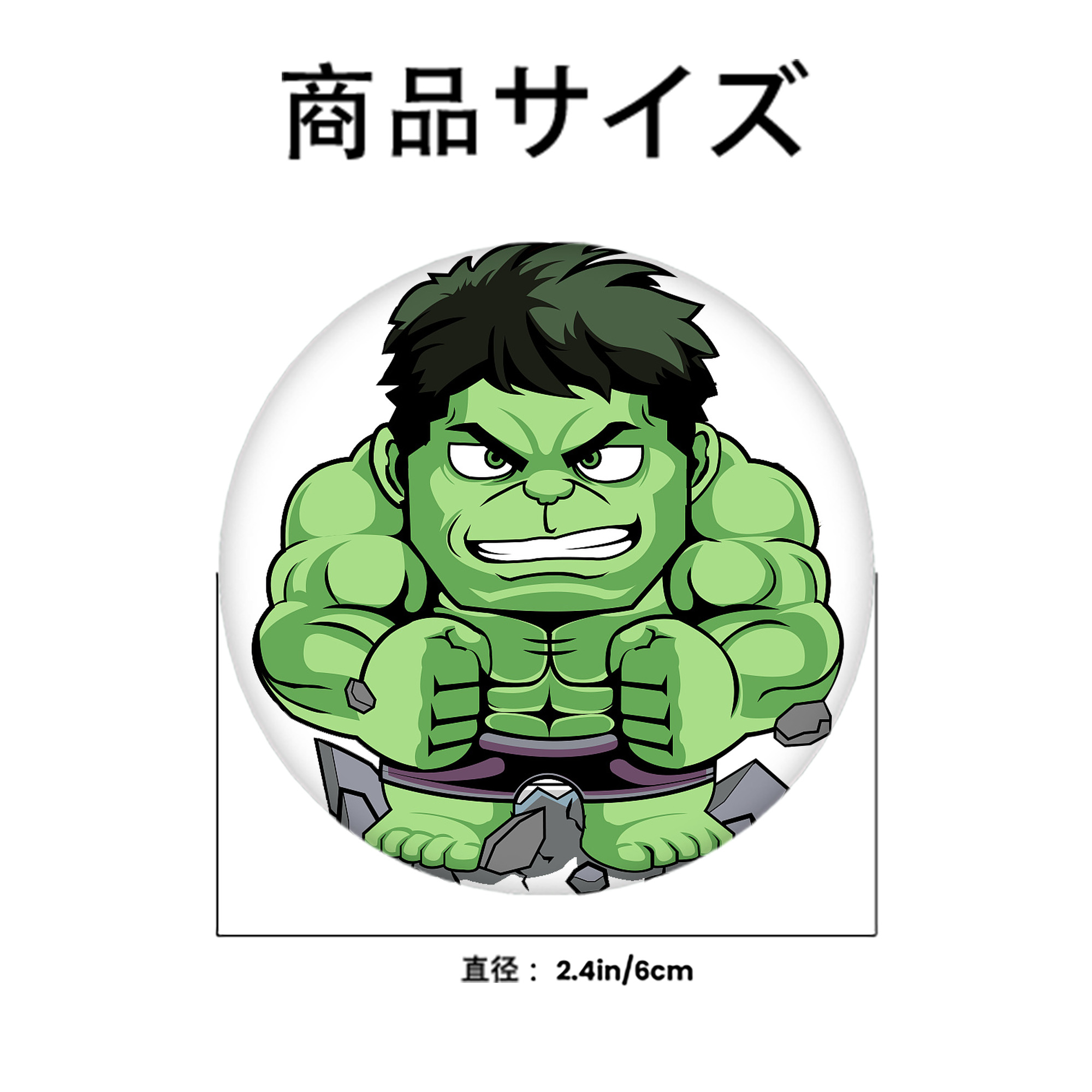 アベンジャーズ The Avengers 6cm 缶バッジ 複数セット