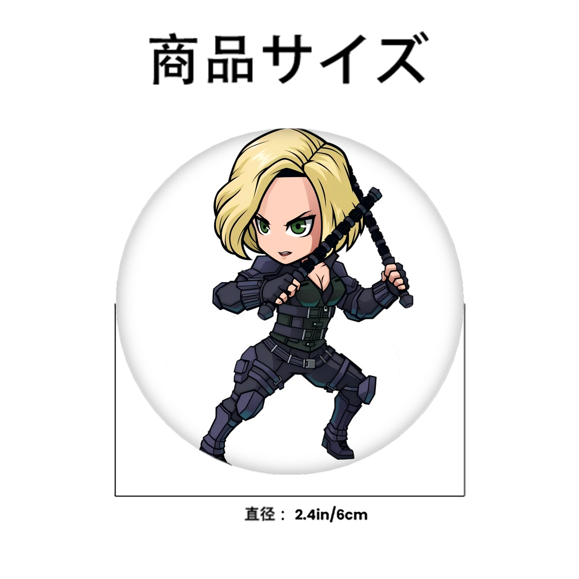 アベンジャーズ The Avengers 6cm 缶バッジ 複数セット