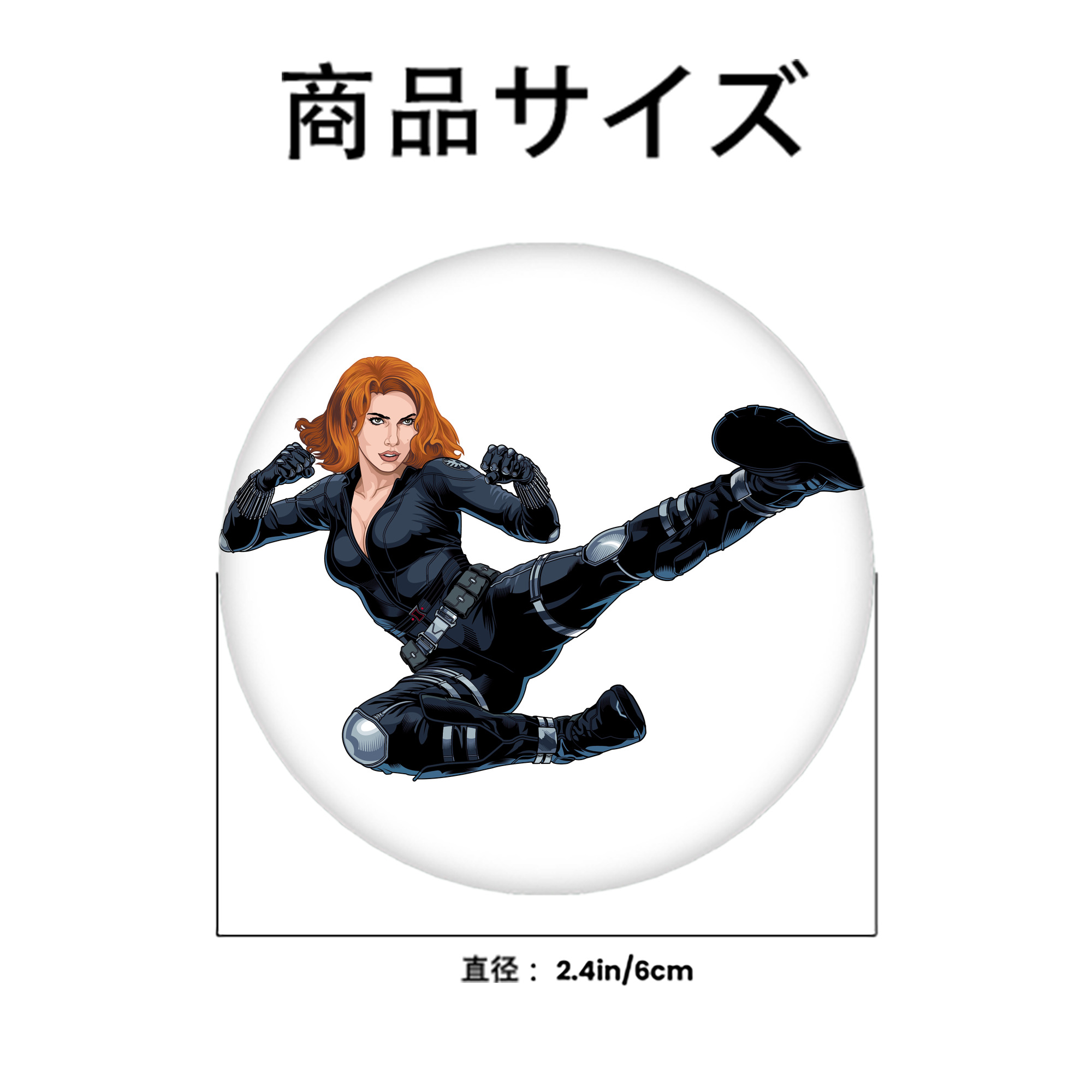 アベンジャーズ The Avengers 6cm 缶バッジ 複数セット