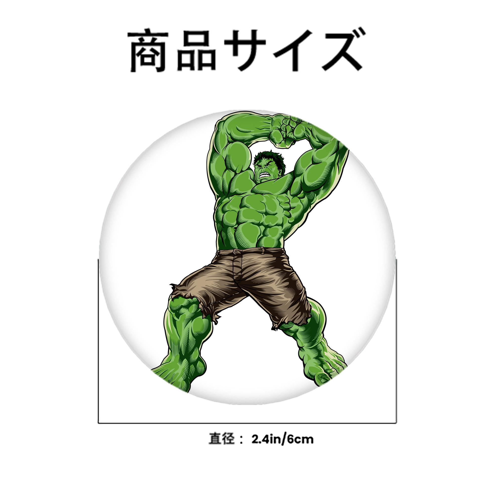 アベンジャーズ The Avengers 6cm 缶バッジ 複数セット
