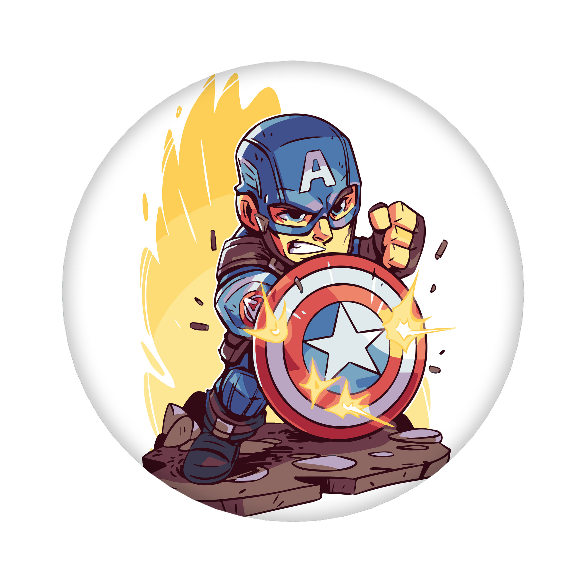 （画像用） アベンジャーズ The Avengers 6cm 缶バッジ 複数セット