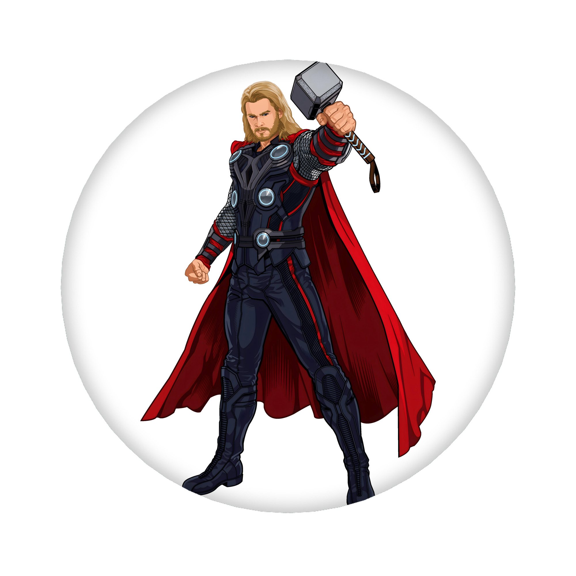 （画像用） アベンジャーズ The Avengers 6cm 缶バッジ 複数セット