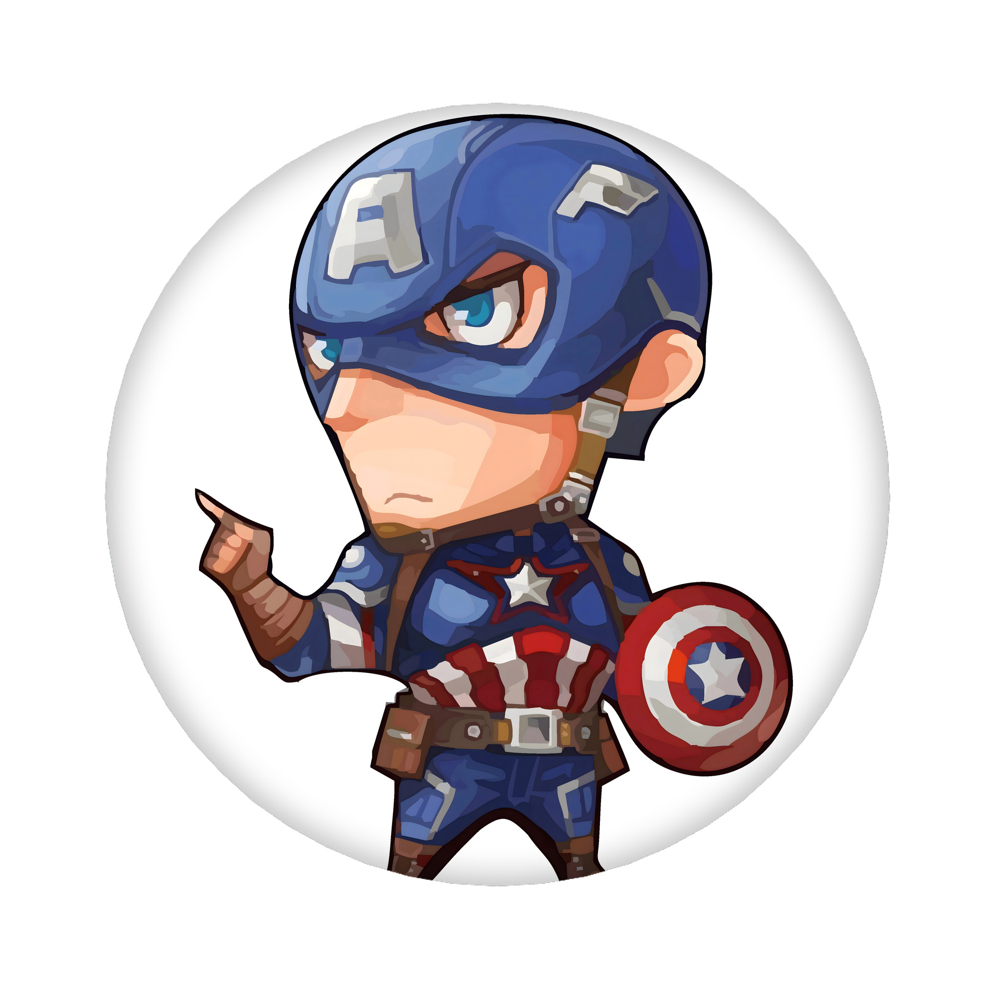 （画像用） アベンジャーズ The Avengers 6cm 缶バッジ 複数セット