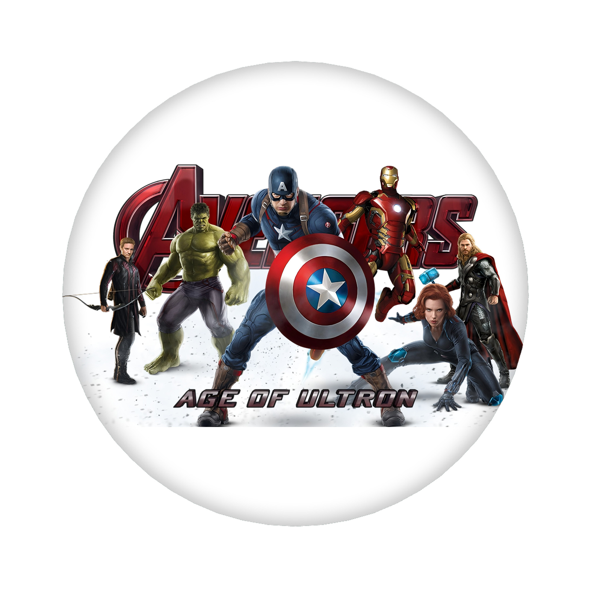 （画像用） アベンジャーズ The Avengers 6cm 缶バッジ 複数セット