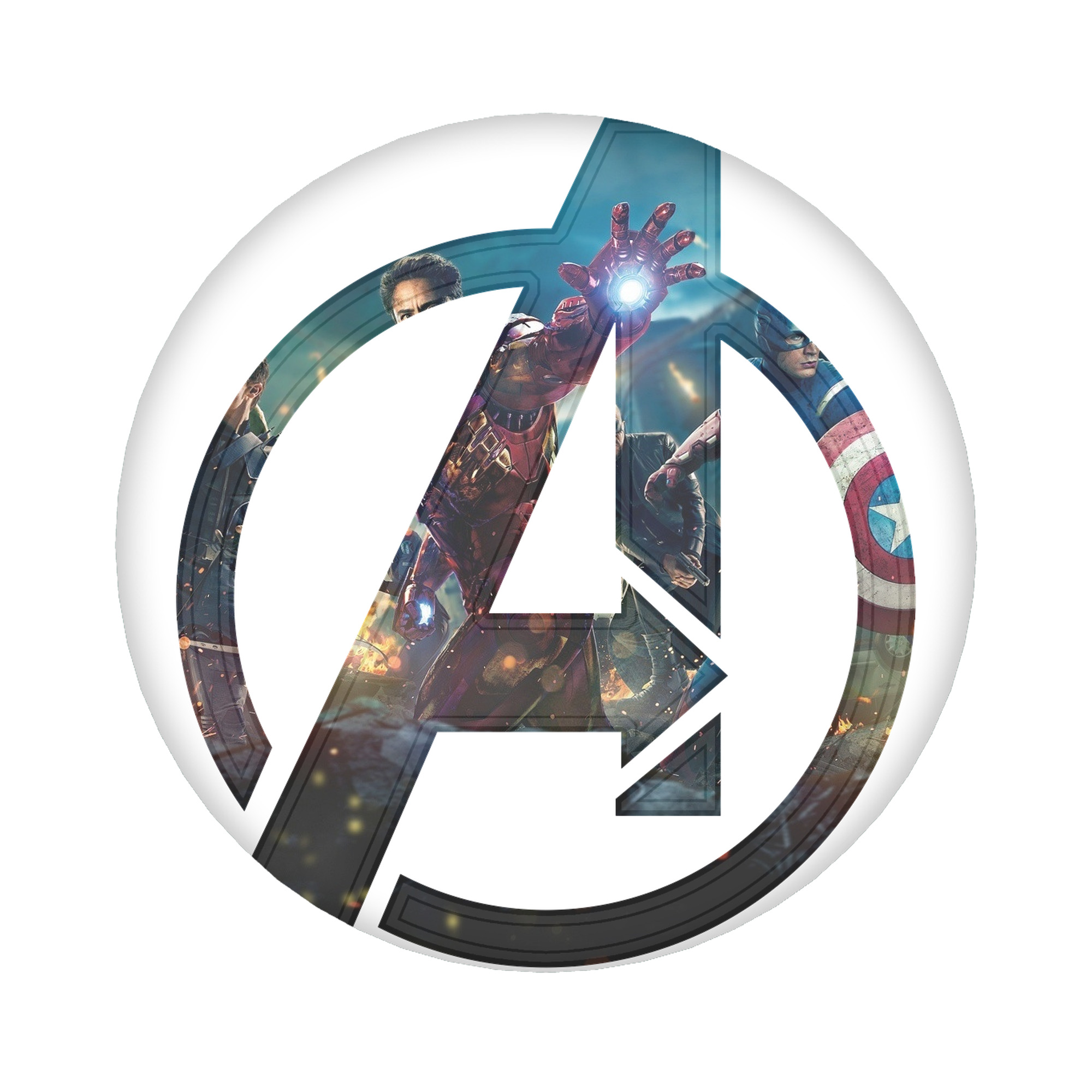 （画像用） アベンジャーズ The Avengers 6cm 缶バッジ 複数セット