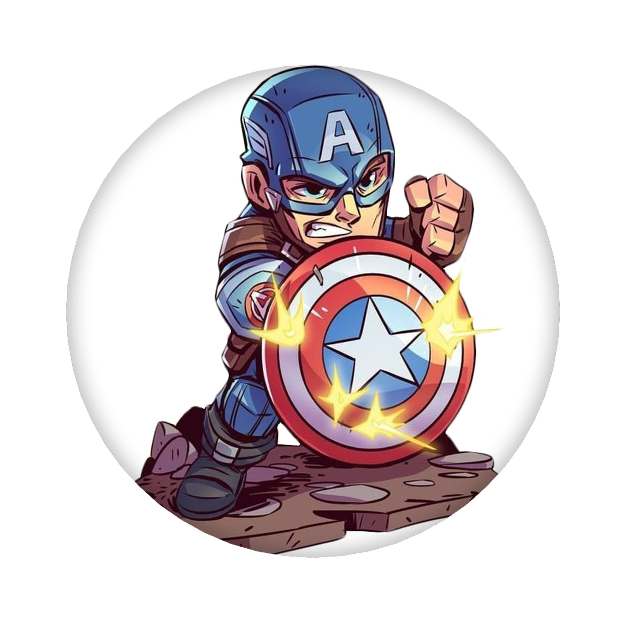 （画像用） アベンジャーズ The Avengers 6cm 缶バッジ 複数セット