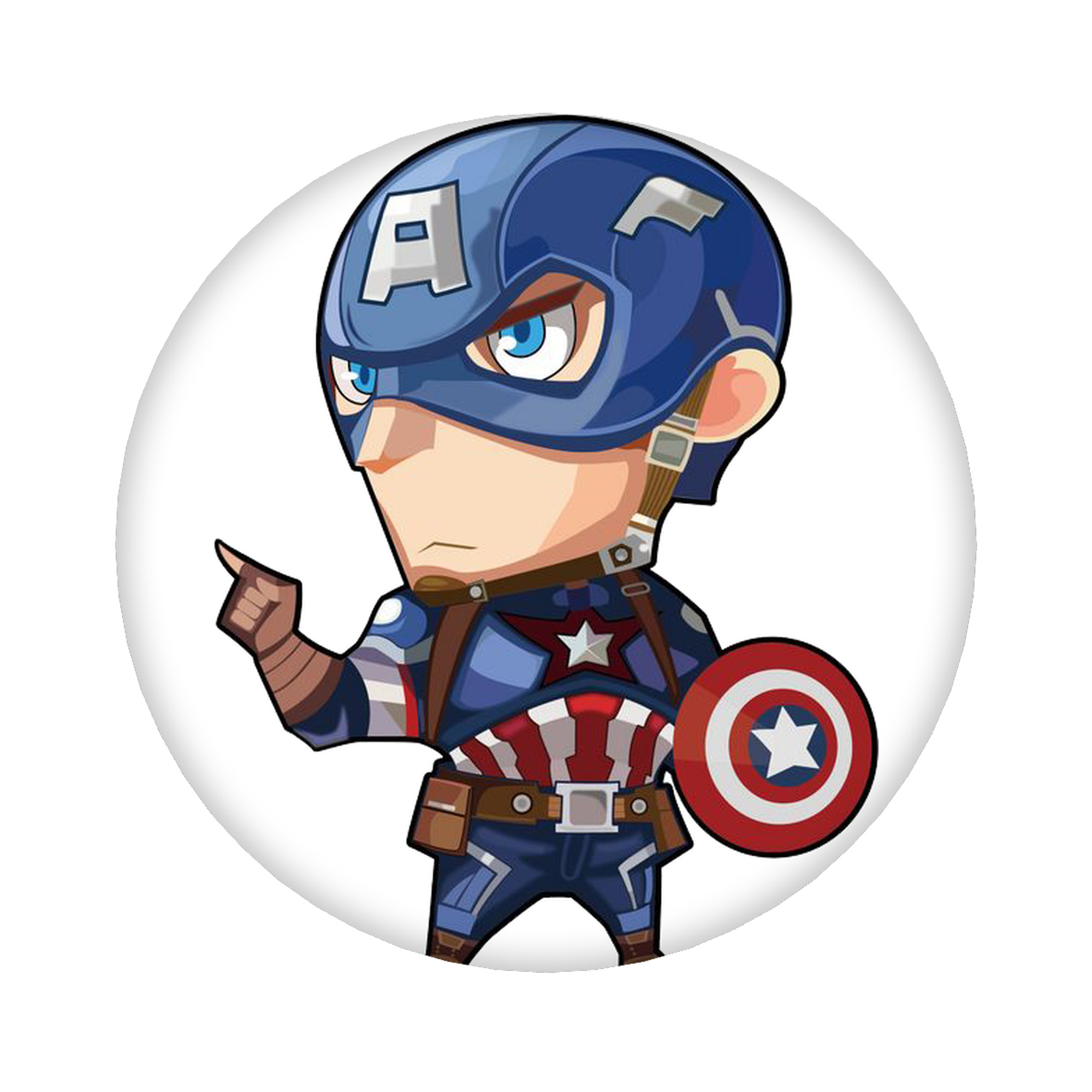 （画像用） アベンジャーズ The Avengers 6cm 缶バッジ 複数セット