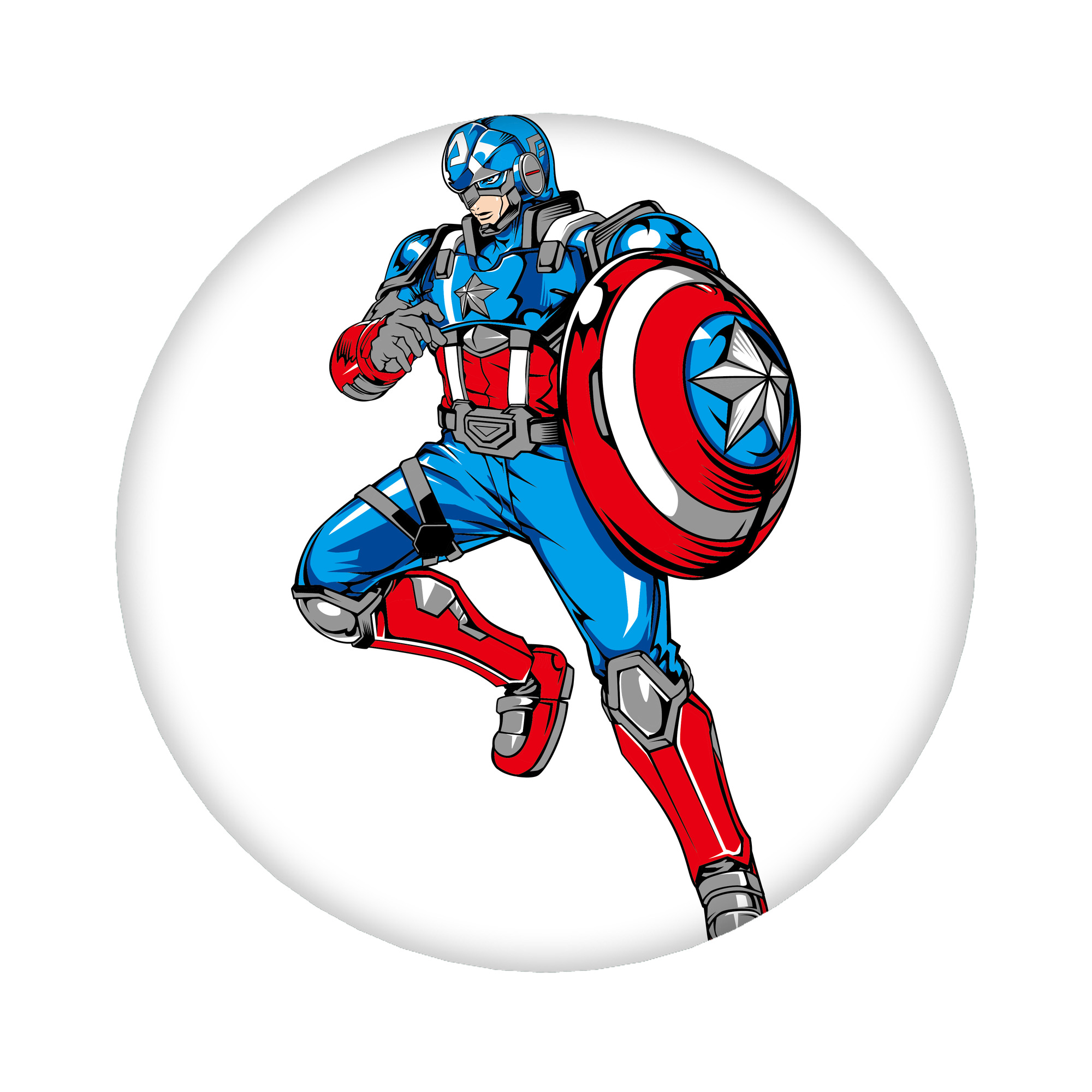 （画像用） アベンジャーズ The Avengers 6cm 缶バッジ 複数セット